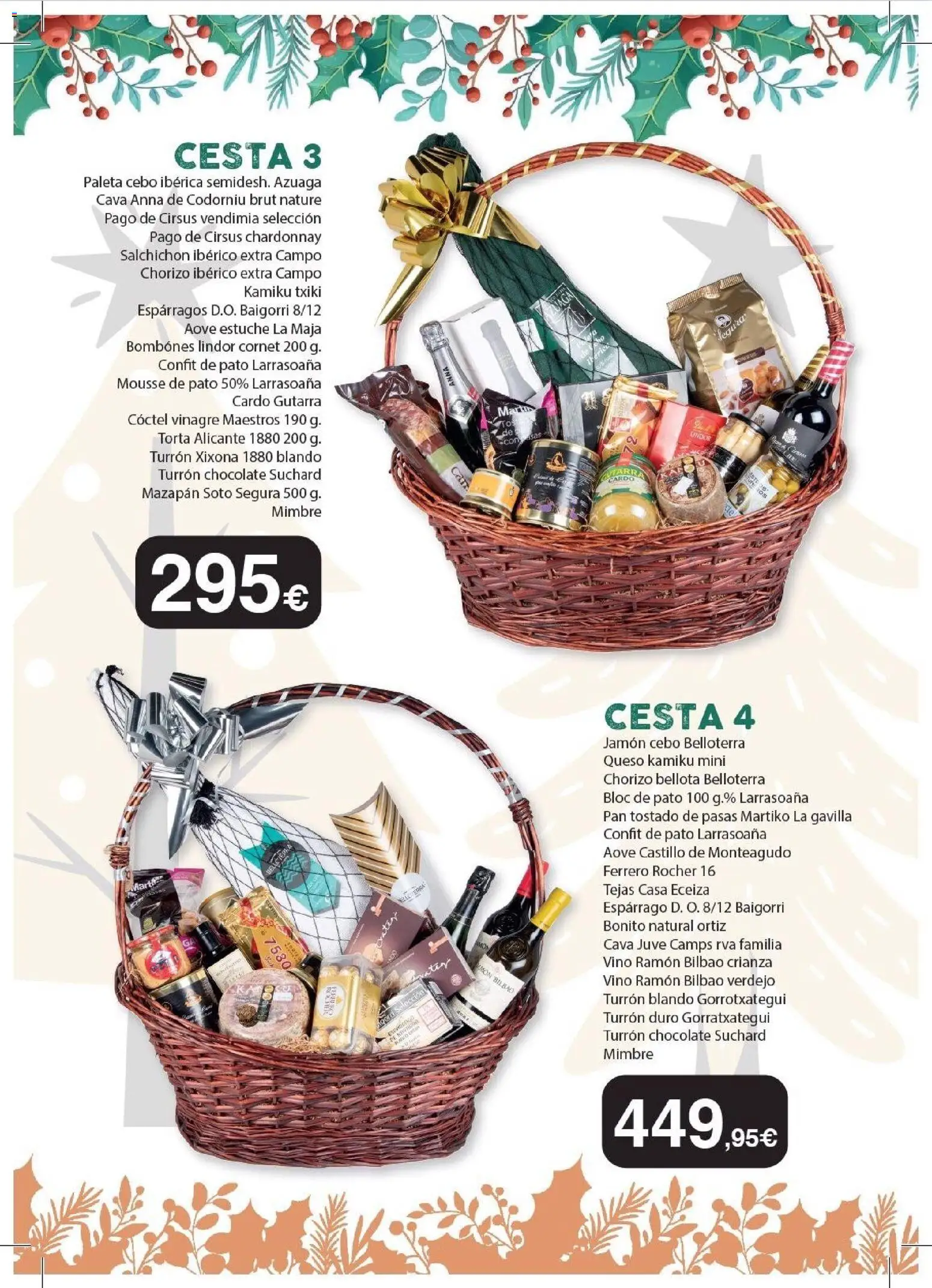 E.Leclerc folleto │ válido desde el 21.11.2025 | Página: 8 | Productos: Queso, Chocolate, Vino, Cesta