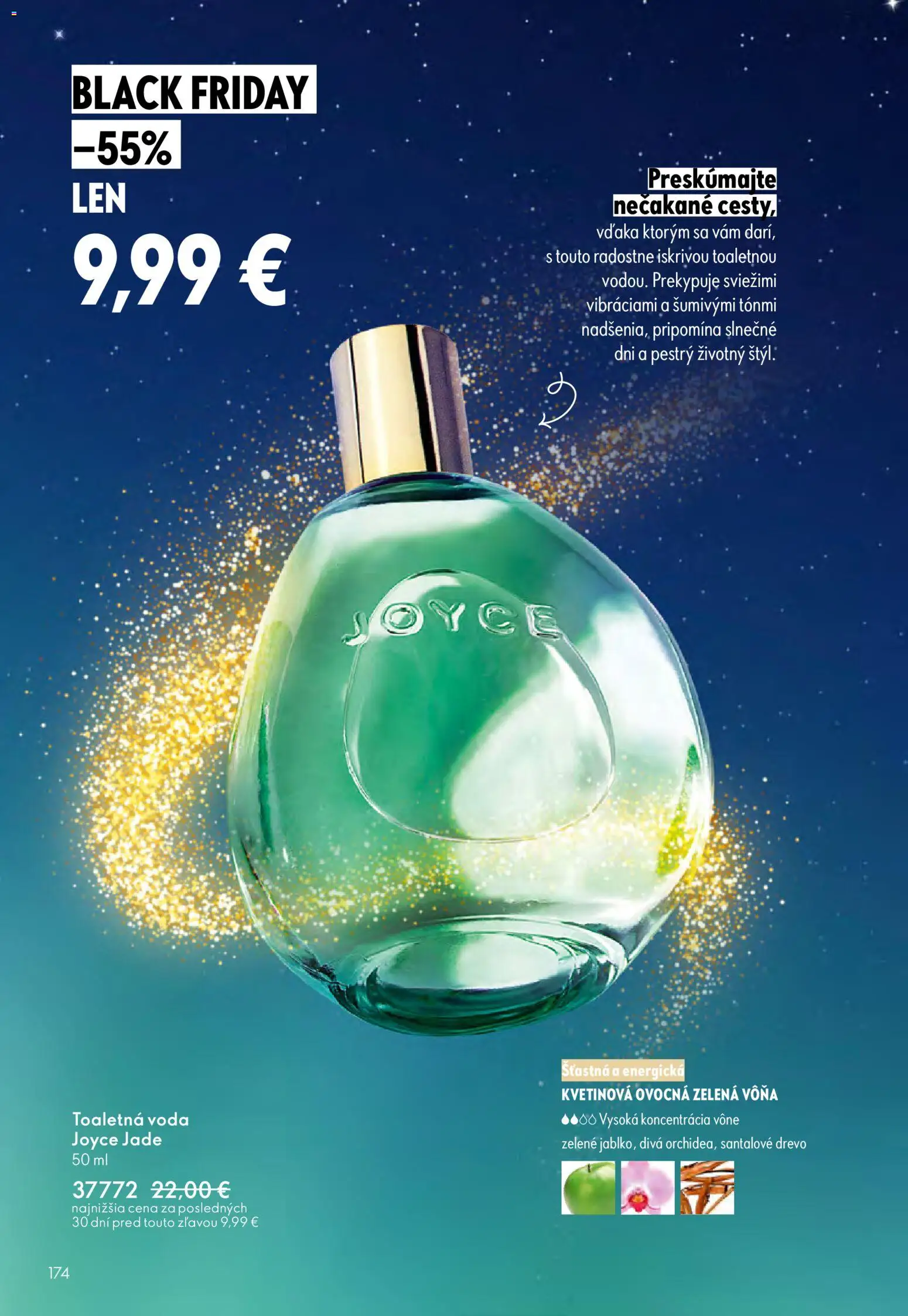 Nové Oriflame akcie – leták je platný od 12.11.2025 | Strana: 174 | Produkty: Toaletná voda, Voda