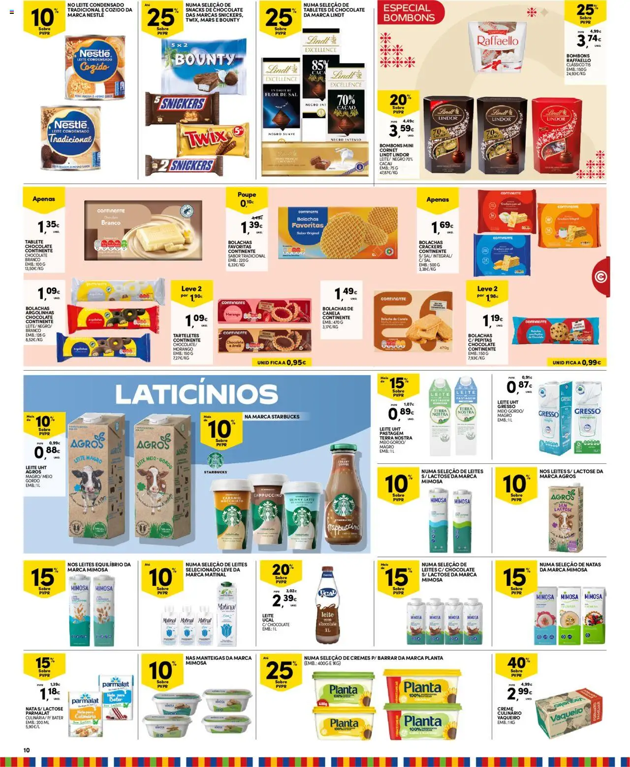 Continente - Madeira: Folheto Semanal │ válido de 07.10.2025 | Página: 10 | Produtos: Chocolates, Nestlé, Chocolate, Creme