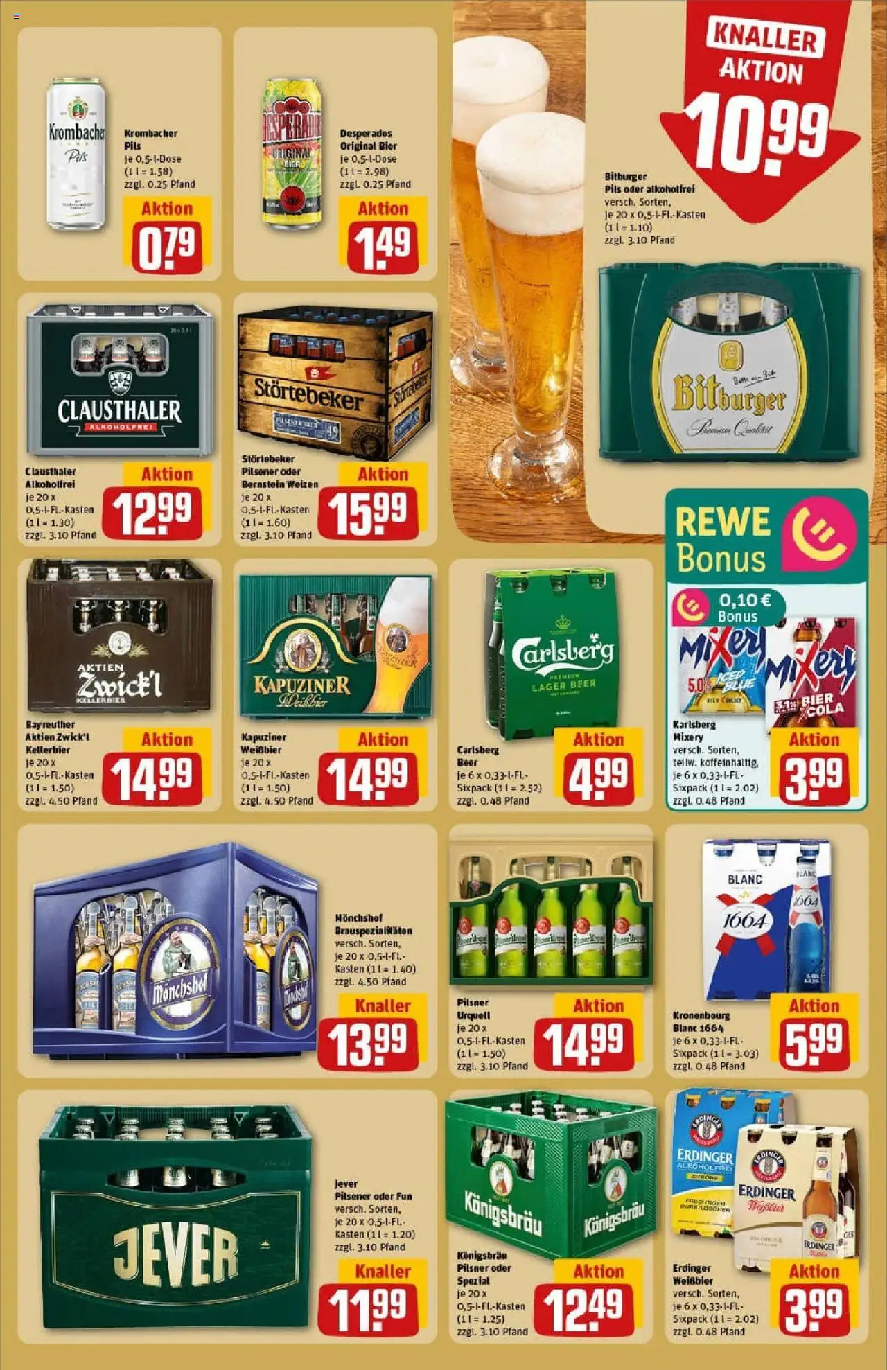 Rewe prospekt Heidenheim	 - gültig ab dem 22.06.2025 | Seite: 17 | Produkte: Durstloscher, Mixer, Pilsner urquell, Zitrone