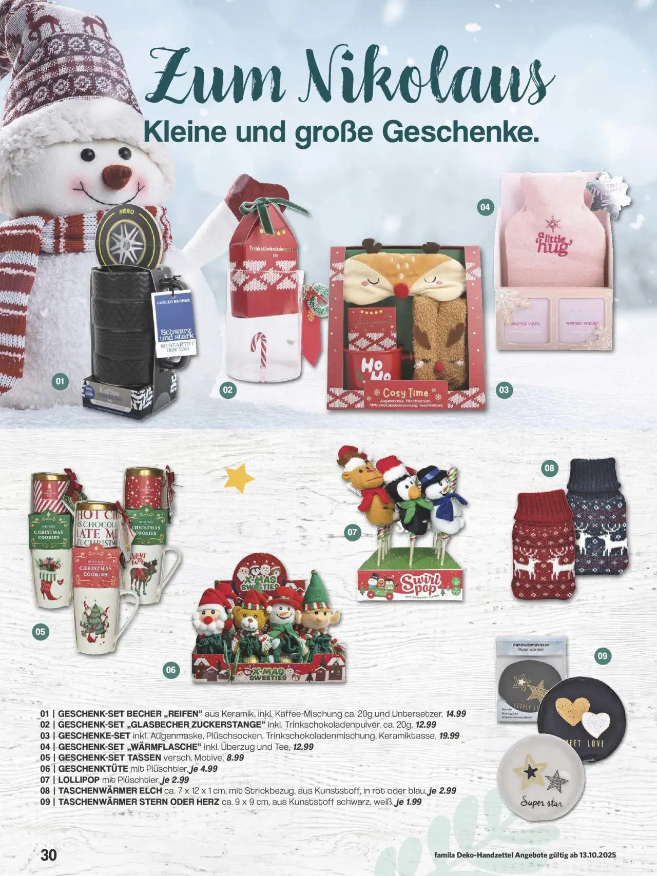 Famila Nordwest Die schönste Zeit des Jahres – gültig ab 13.10.2025 | Seite: 30 | Produkte: Kaffee