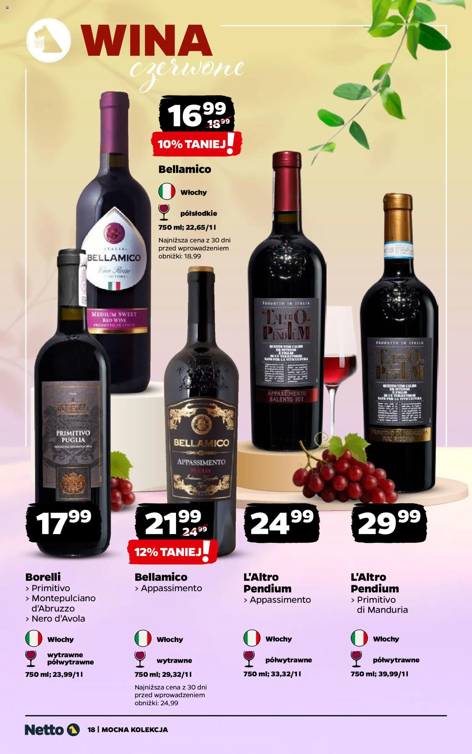 Netto gazetka - Wina od 27.04.2026 | Strona: 18