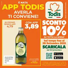 Anteprima del volantino Todis Toscana - Umbria catalogo valido a partire dal 18.09.2025