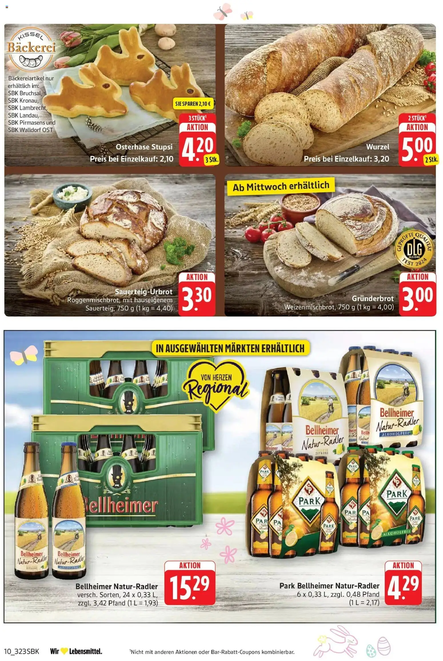 Angebote – gültig ab 30.03.2026 | Seite: 10 | Produkte: Bäckerei, Zitrone