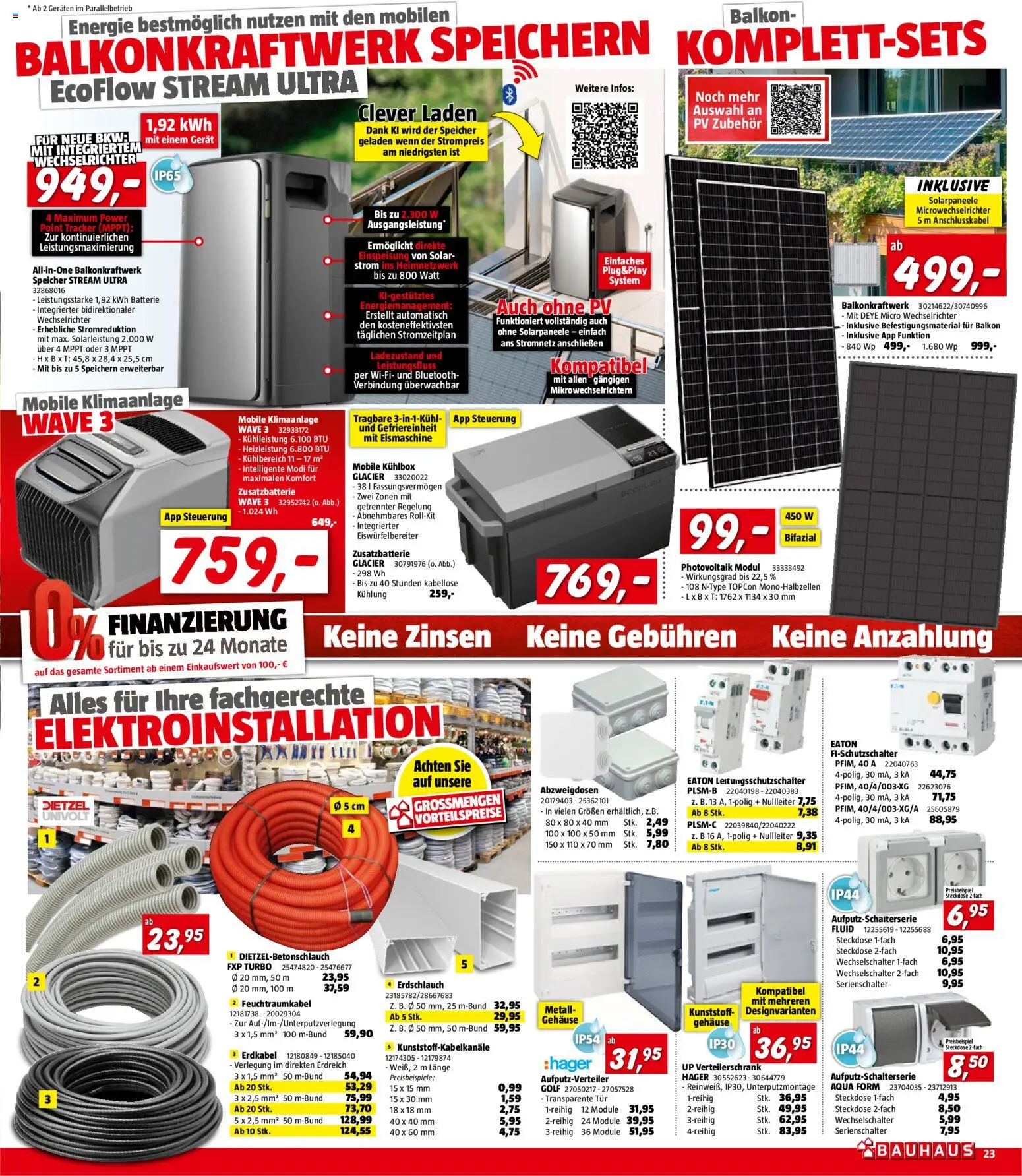 Bauhaus Prospekt aktuell gültig ab 01.04.2026 | Seite: 23