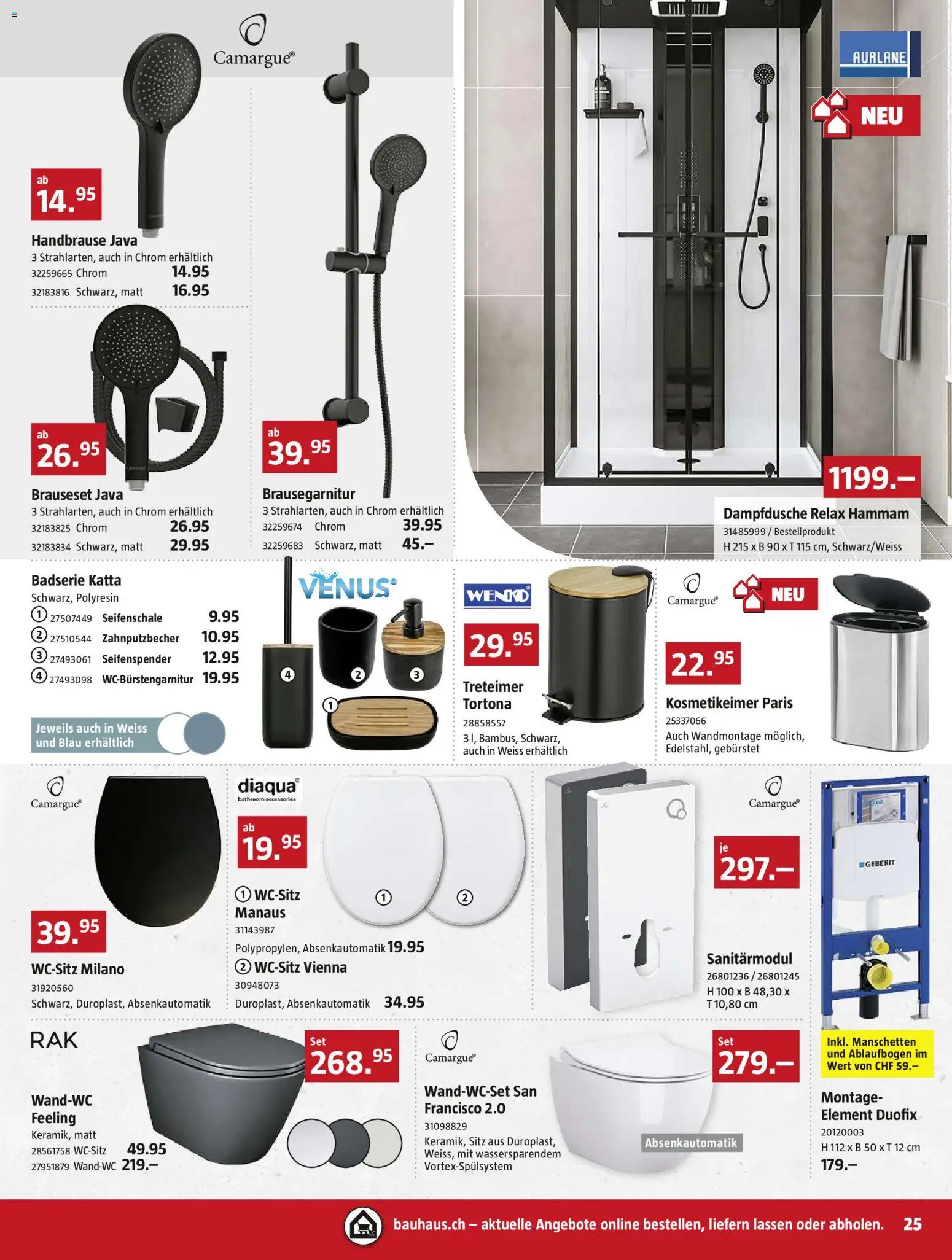 Bauhaus Aktionen – gültig ab 23.02.2026 | Seite: 25 | Produkte: Seifenspender