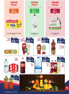 Kim Market Katalog - Marmara Insert - 15.08.2025 tarihinden itibaren geçerlidir | Sayfa: 5 | Ürünler: Mayonez, Sos, Üzüm, Maden suyu