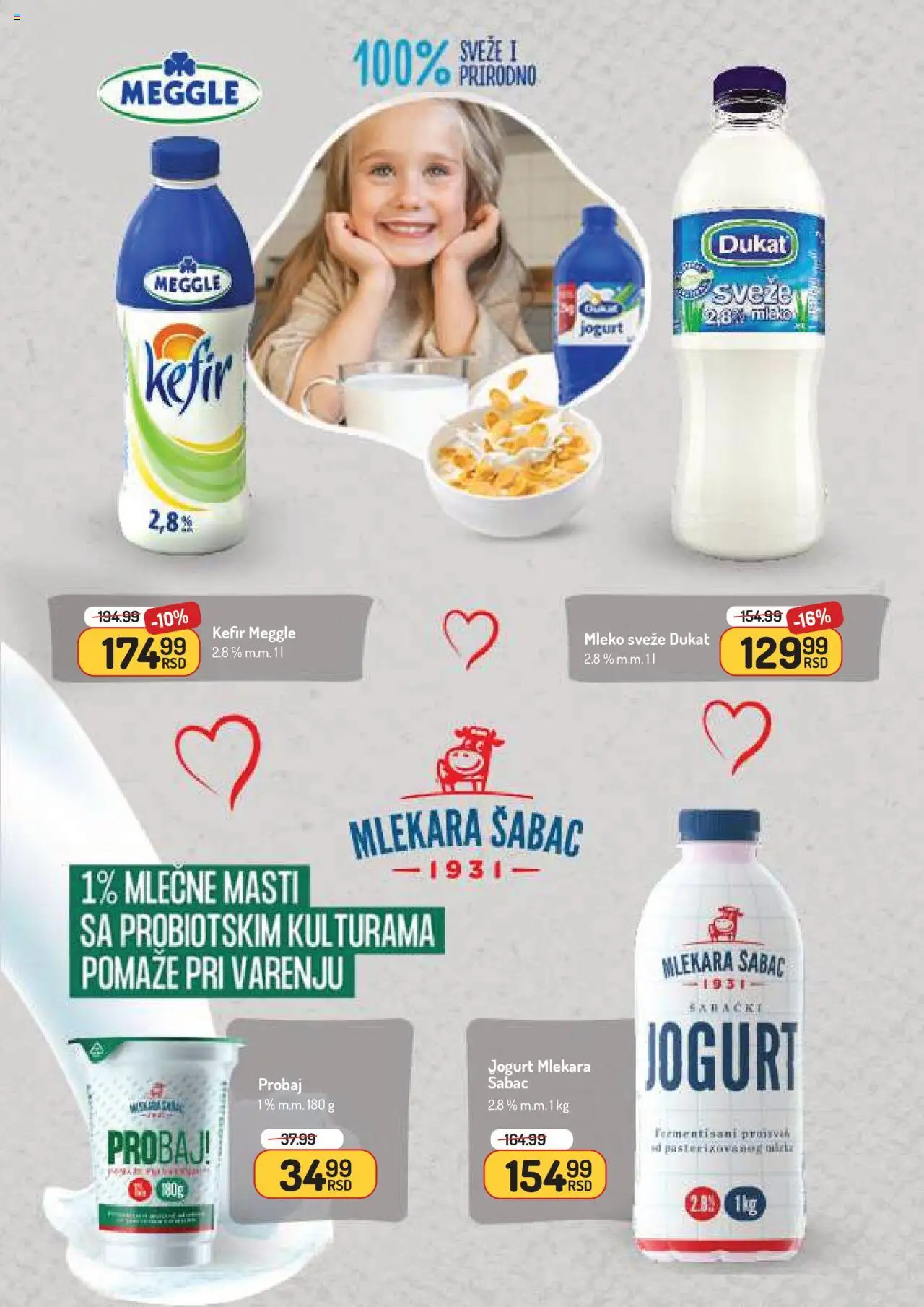 Aman katalog - važi od 15.09.2025 | Strana: 7 | Proizvode: Mleko, Jogurt