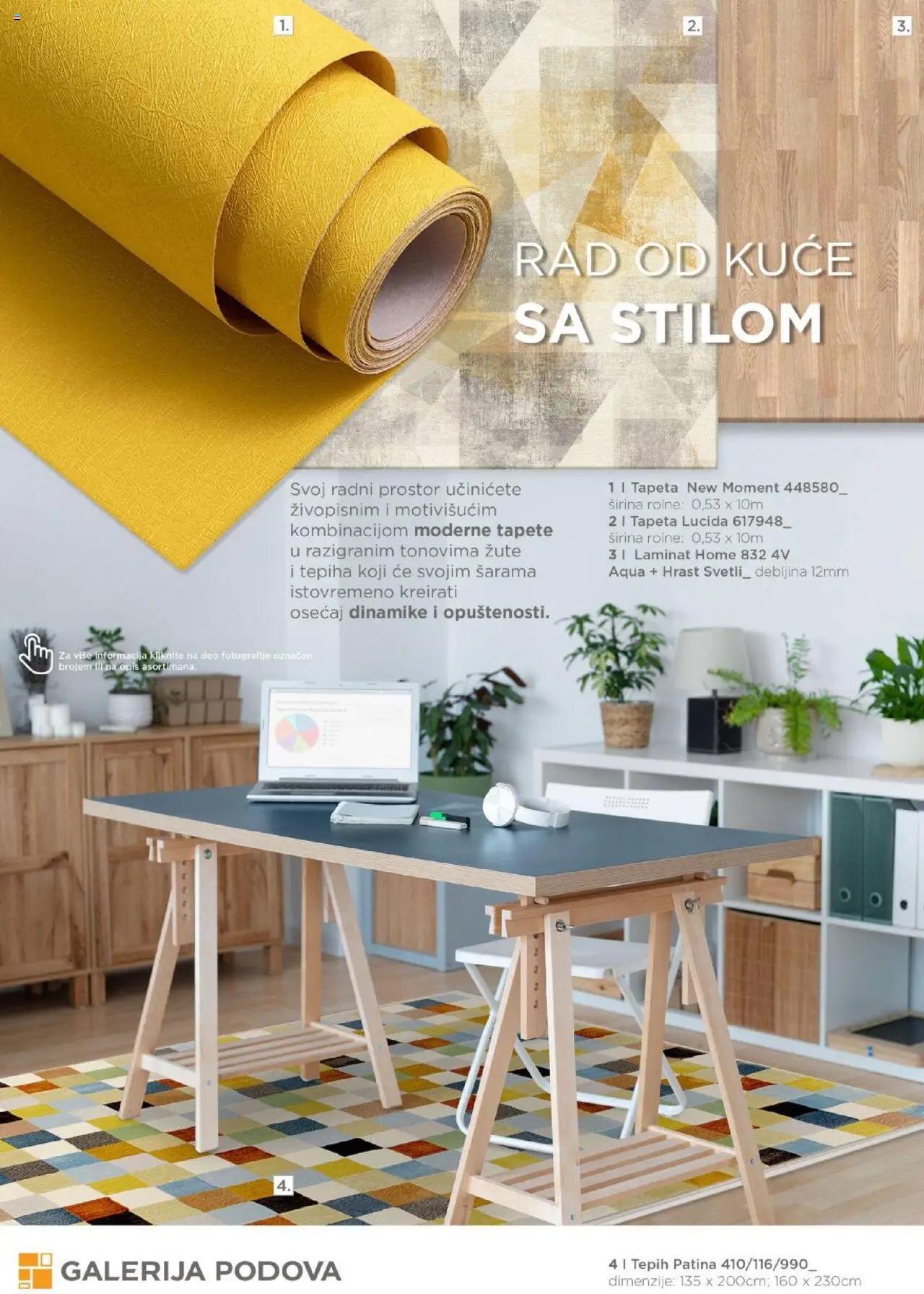 Galerija Podova katalog - važi od 31.01.2025 | Strana: 72 | Proizvode: Tepih