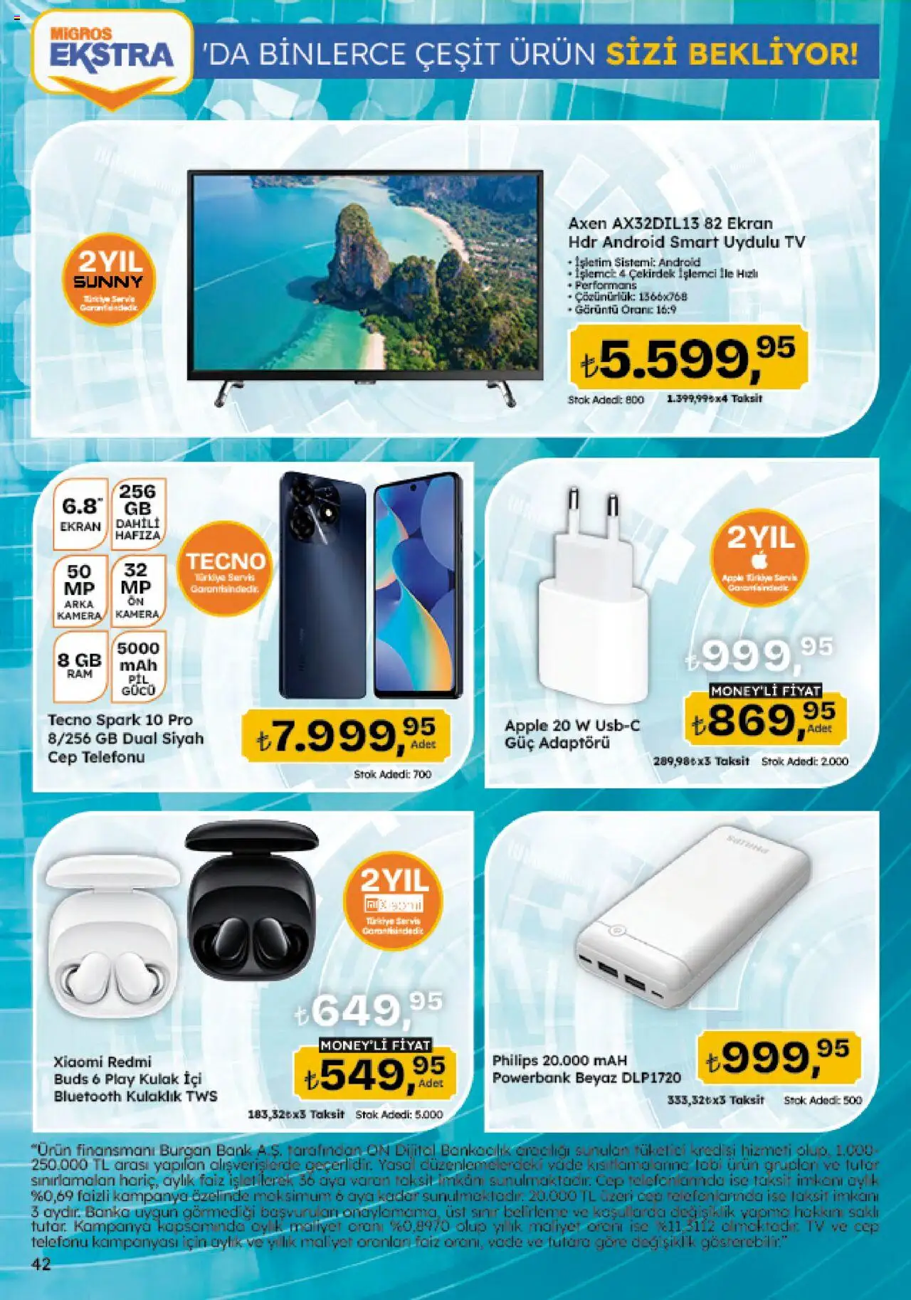 Migros Katalog - 5M Migroskop Dijital - 21.08.2025 tarihinden itibaren geçerlidir | Sayfa: 42 | Ürünler: TV, Kulaklık, Kamera