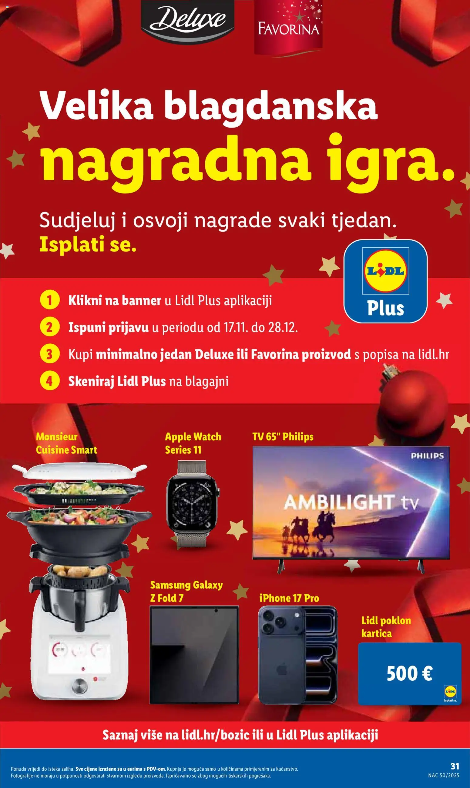 Lidl katalog | vrijedi od 08.12.2025 | Stranica: 31