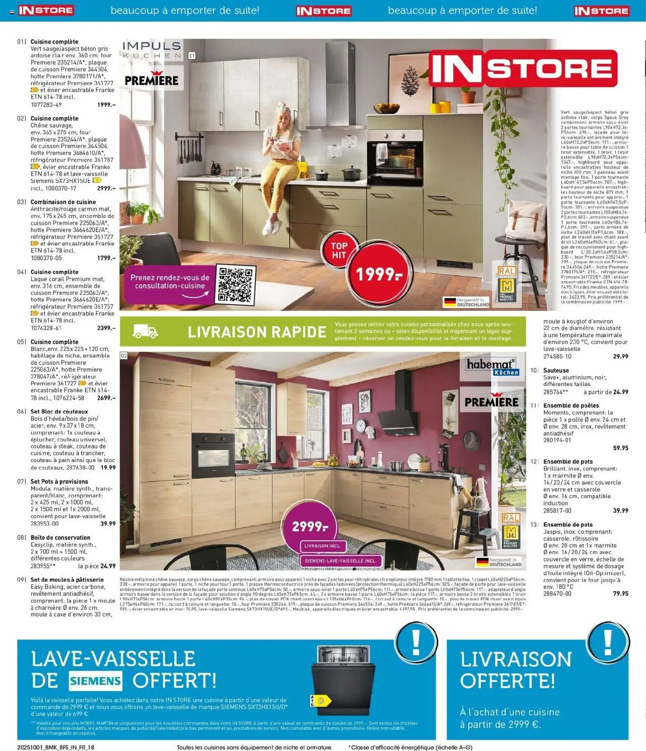 {H1} | Page: 18 | Produits: Plaque de cuisson, Poêle, Laque, Combinaison