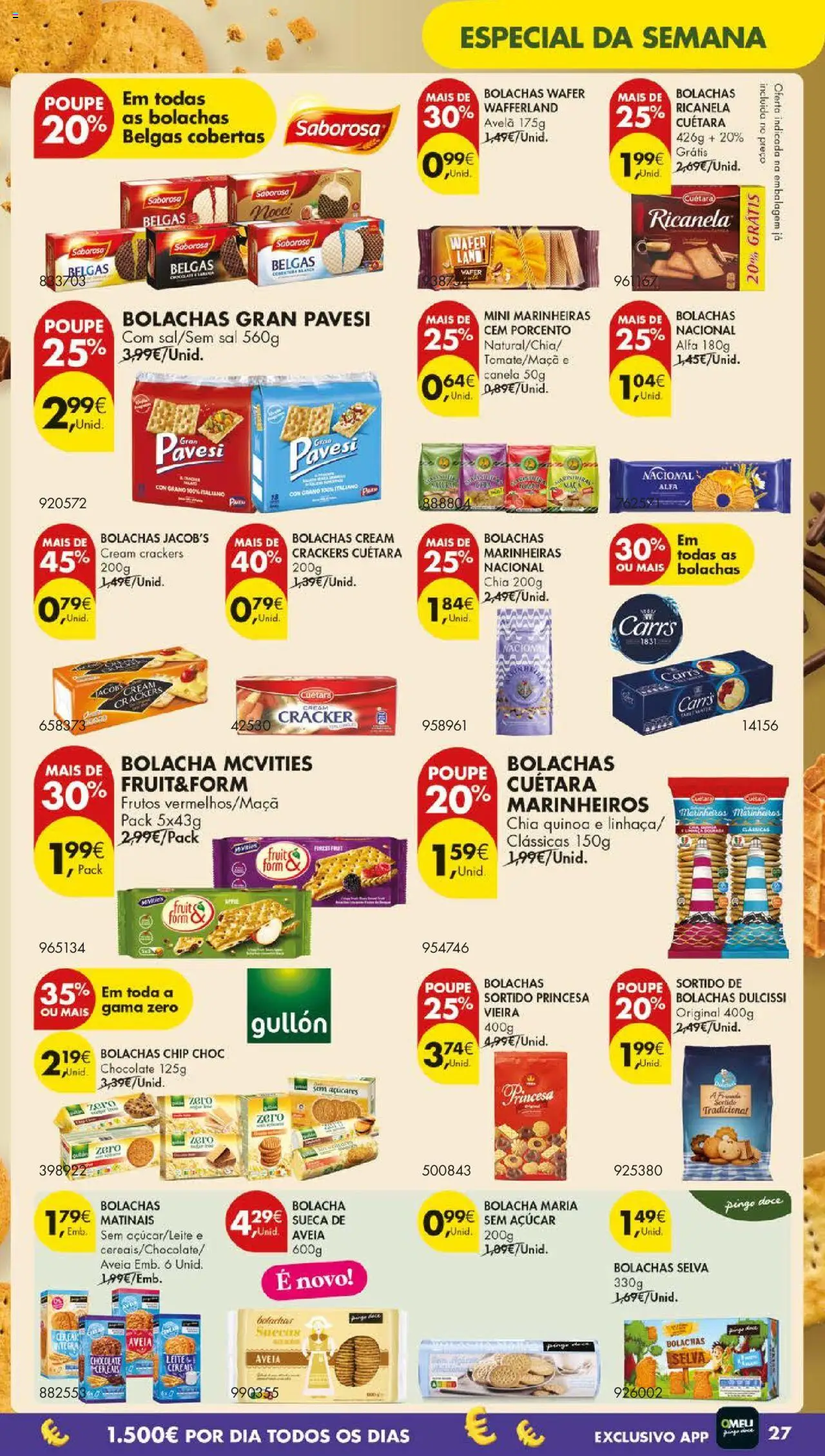 Pingo Doce folheto │ válido de 21.10.2025 | Página: 35 | Produtos: Aveia, Quinoa, Sal, Açúcar