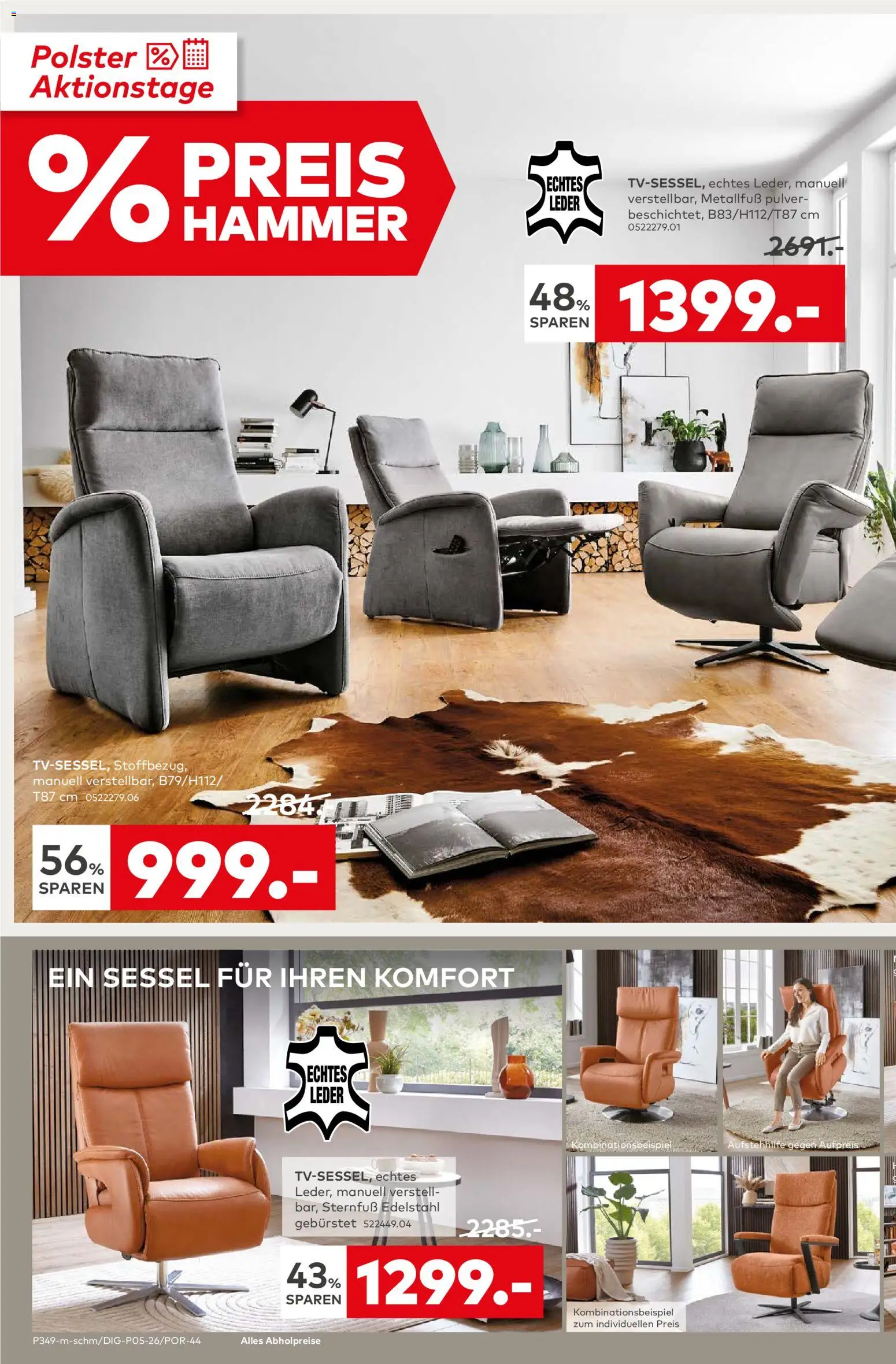 Porta! Prospekt Magdeburg – gültig ab 25.01.2026 | Seite: 10 | Produkte: Sessel