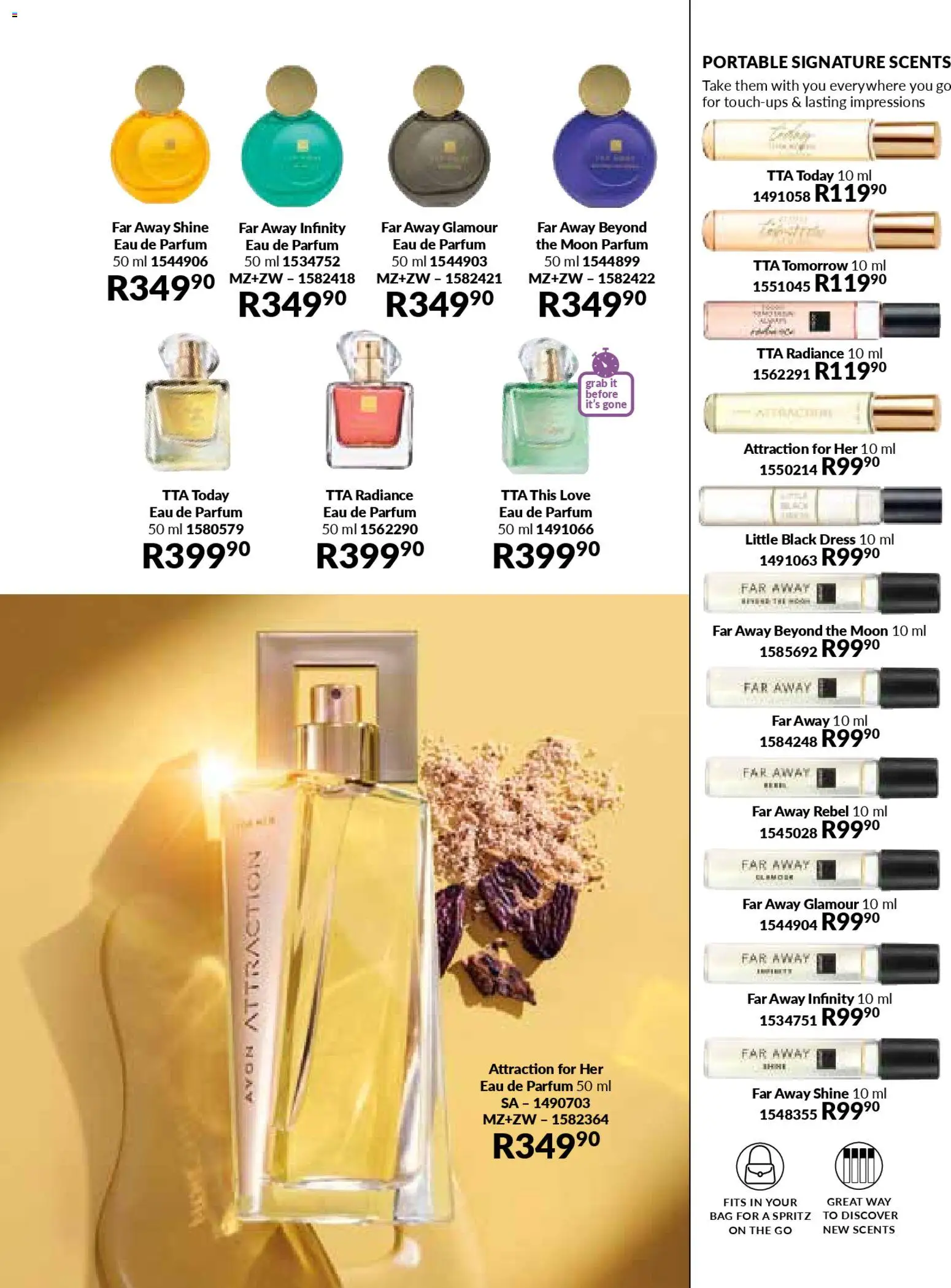 New Avon catalogue – valid from 01.01.2026 | Page: 93 | Products: Dress, Bag