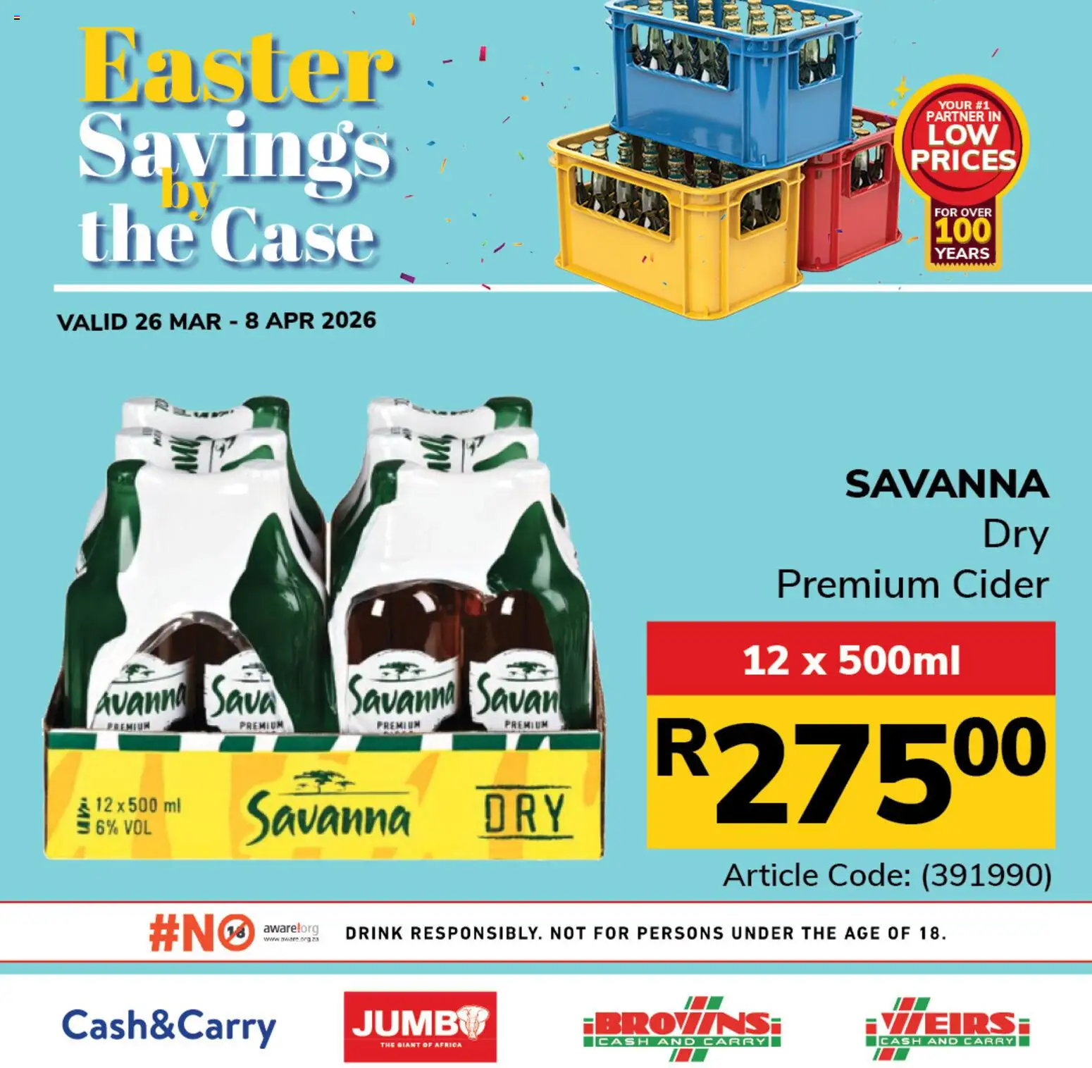 New Jumbo catalogue – valid from 26.03.2026 | Page: 1 | Products: Case, Cider