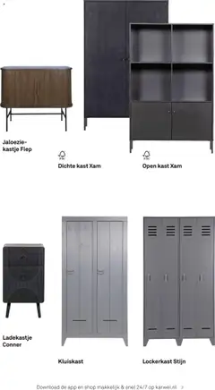 KARWEI - Wooncatalogus - Voorbeeld van een folder van KARWEI, geldig van 16.09.2024 | Pagina: 41 | Producten: Kast