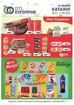 Europrom katalog - pregled Europrom kataloga - važi od 30.07.2025