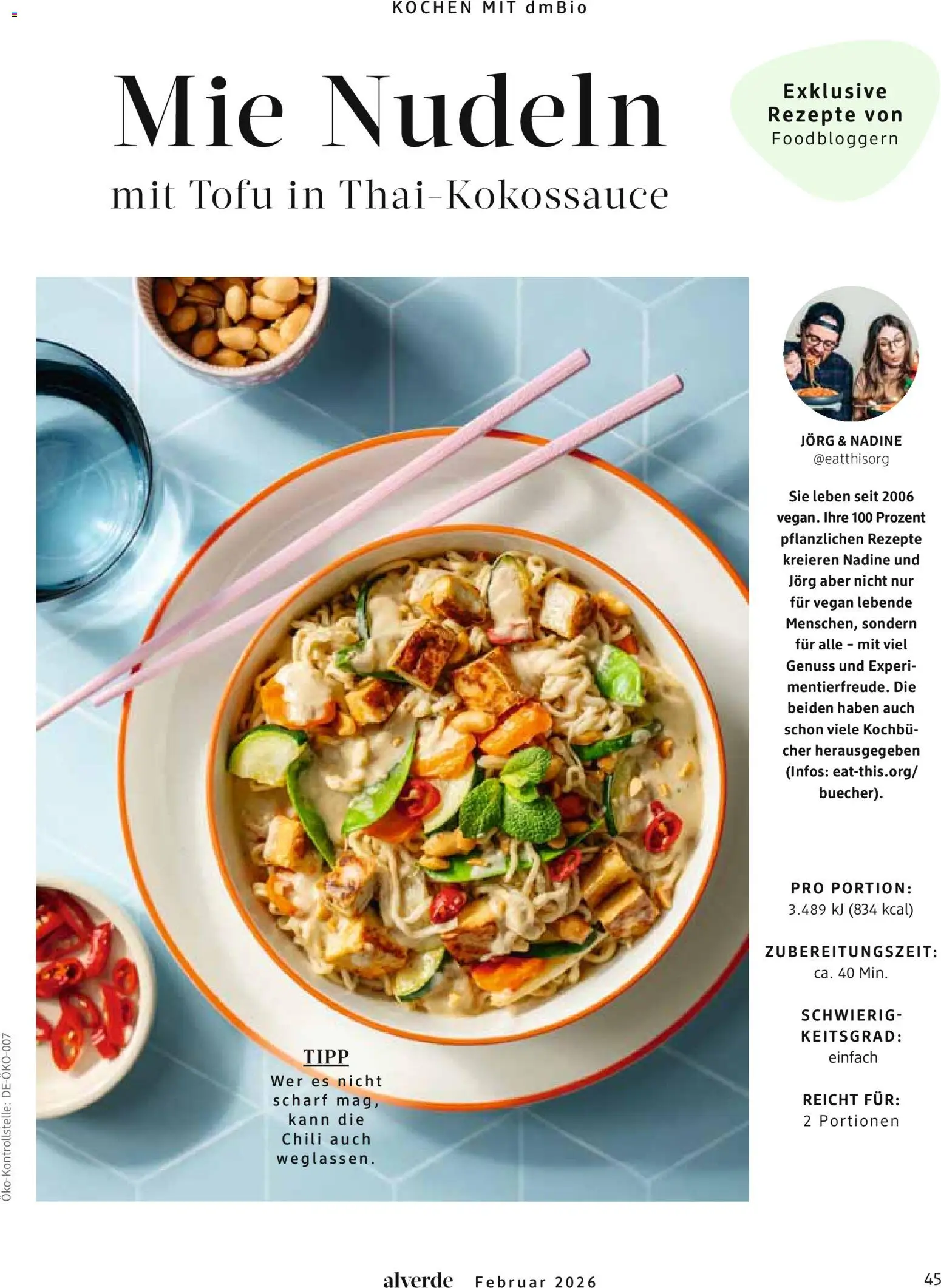 dm drogerie Prospekt 	 – gültig ab 01.02.2026 | Seite: 45 | Produkte: Chili, Nudeln