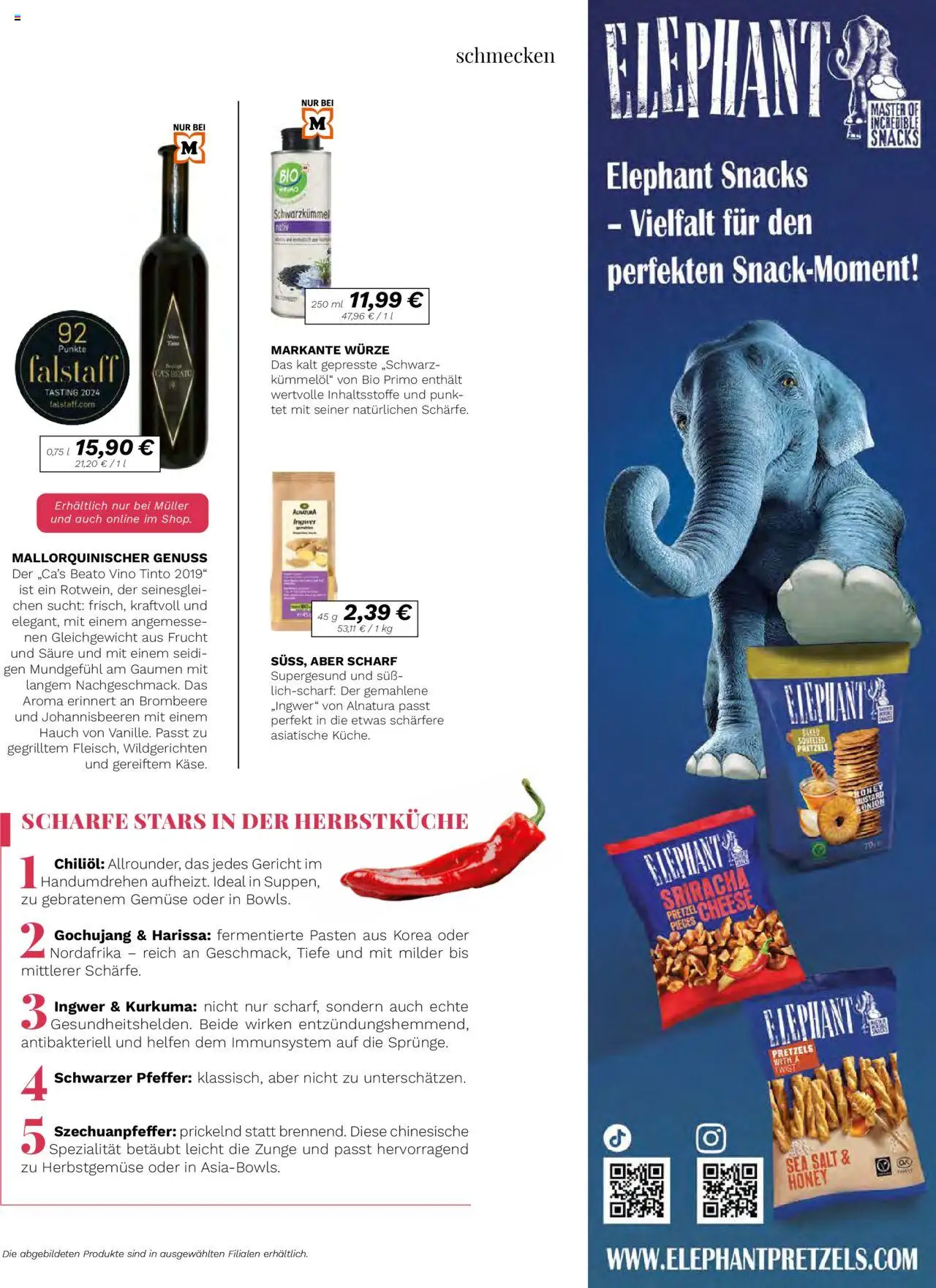 Müller  Lifestyle – gültig ab 15.09.2025 | Seite: 67 | Produkte: Gemüse, Pfeffer