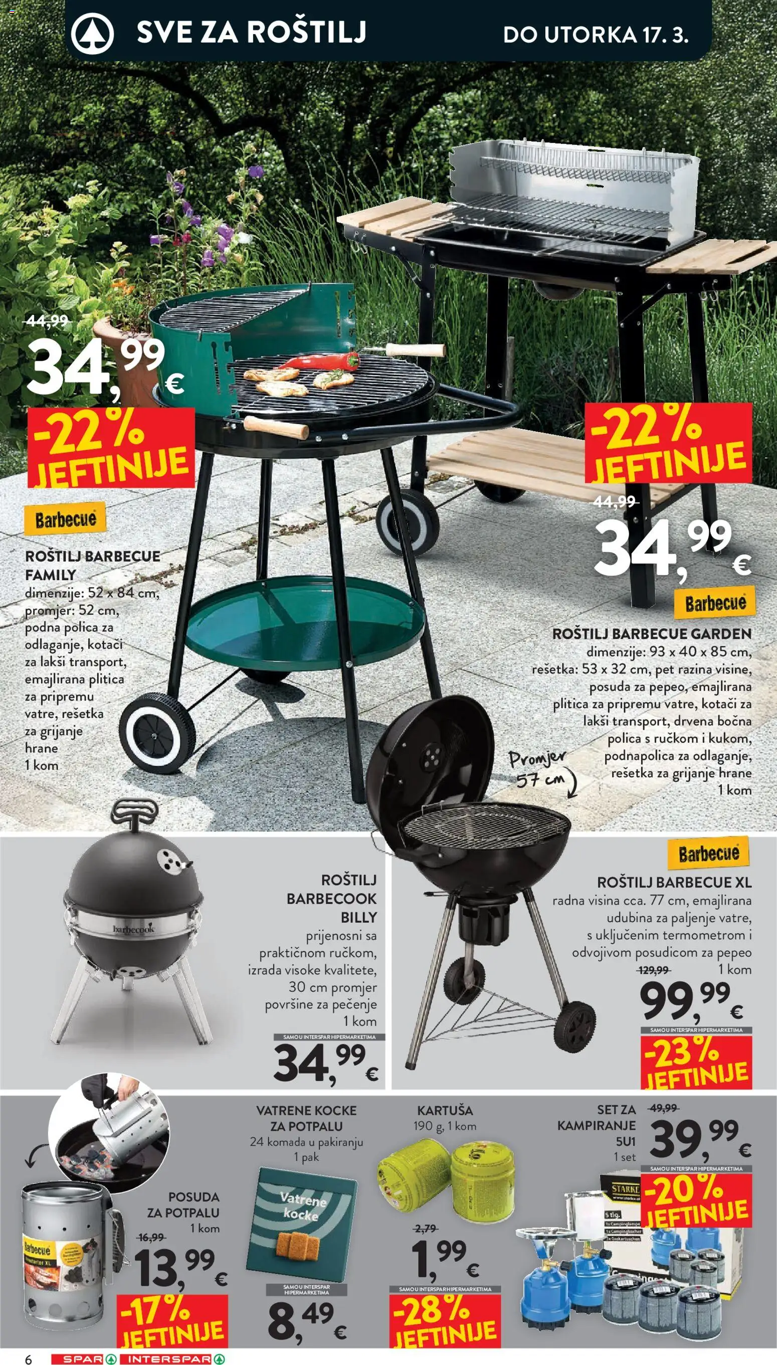 Interspar katalog | vrijedi od 18.02.2026 | Stranica: 6 | Proizvodi: Roštilj, Polica