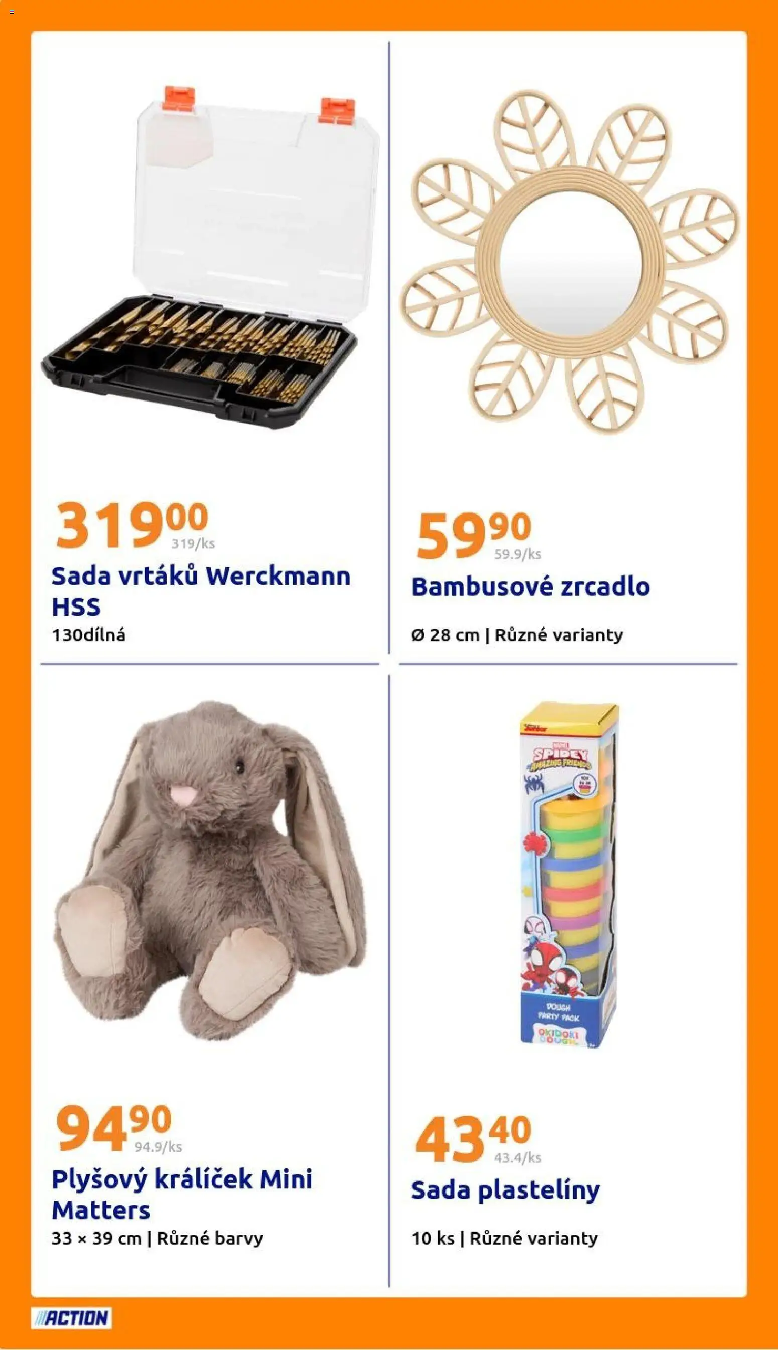 Action leták od 18.03.2026 | Strana: 24 | Produkty: Zrcadlo, Barvy
