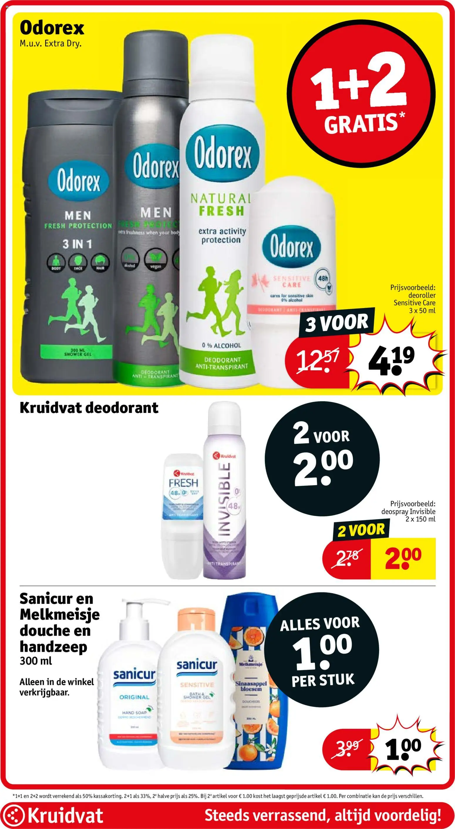 {H1} | Pagina: 40 | Producten: Deodorant, Antitranspirant, Handzeep, Douchegel