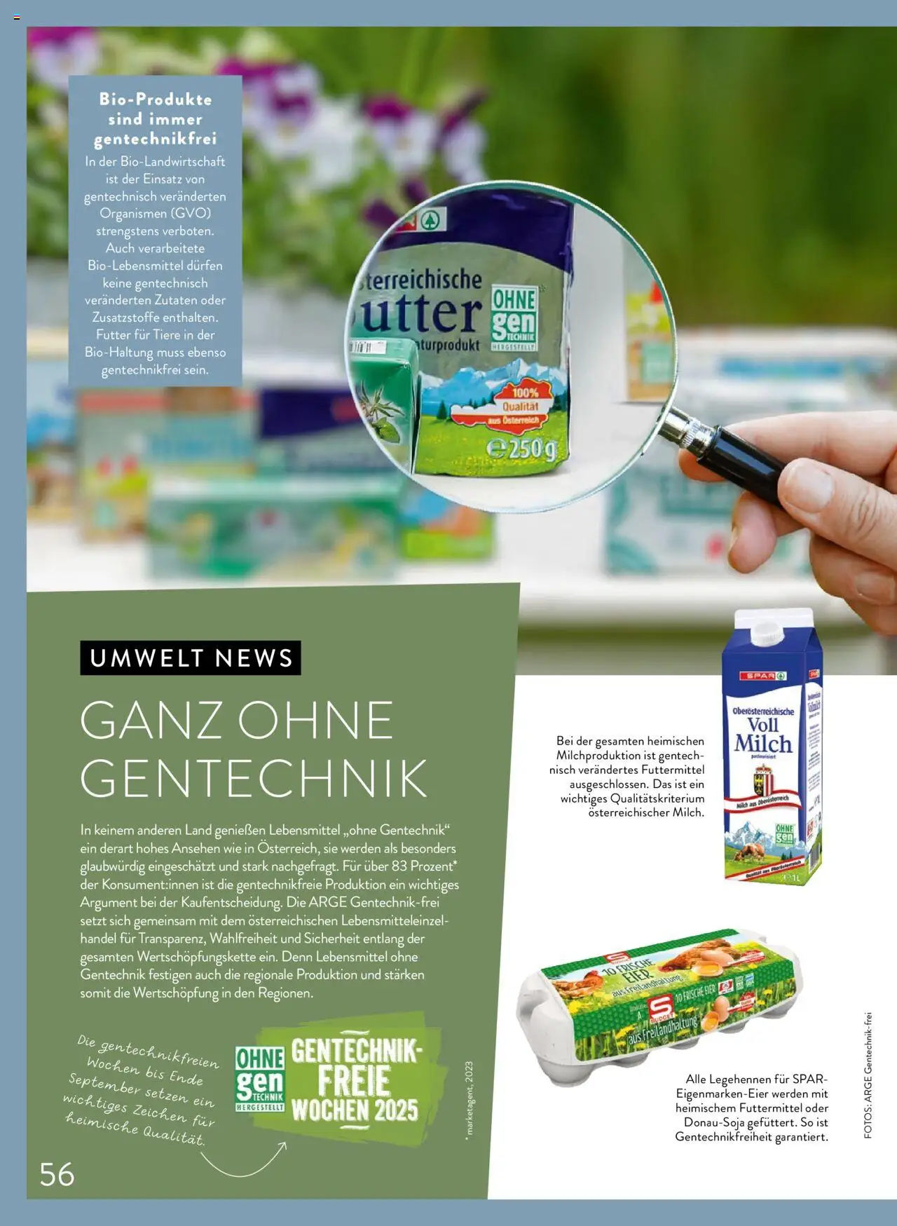Spar Mahlzeit! Magazin gültig ab 01.09.2025 | Seite: 56 | Produkte: Libacomb, Milch, Eier