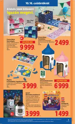 Lidl - Nonfood kínálatunk - amely érvényes a következő dátumtól: 16.10.2025 | Oldal: 9