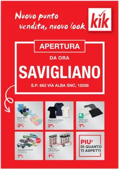 Anteprima del volantino KiK - KiK volantino fino al 03.08.2025 valido a partire dal 30.07.2025