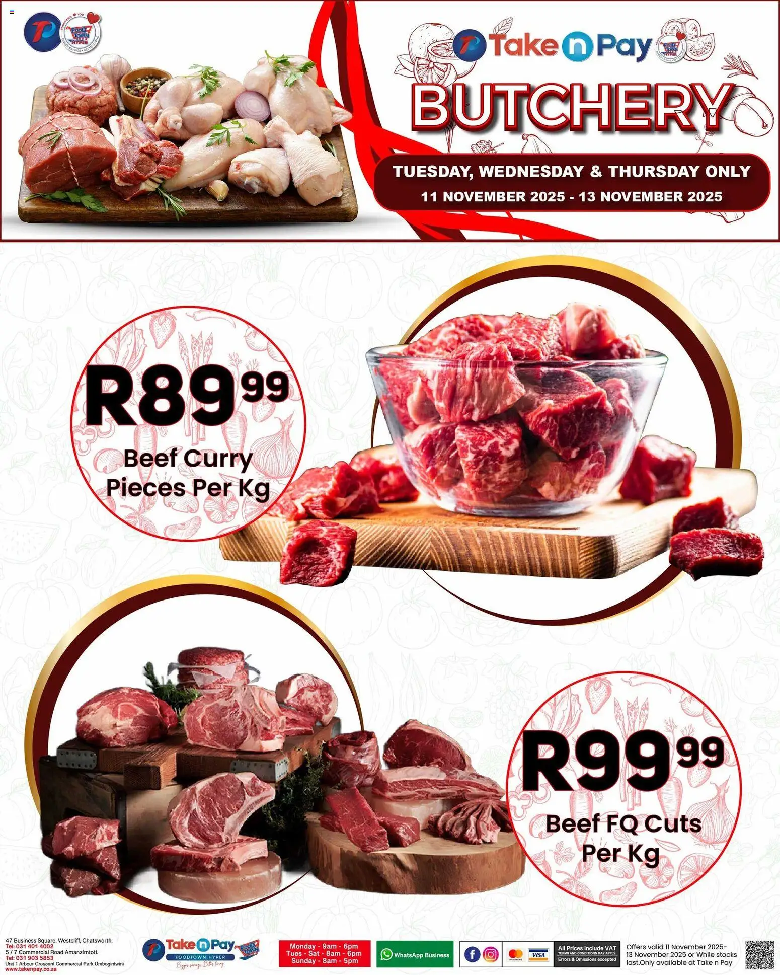 New Take n Pay catalogue – valid from 11.11.2025 | Page: 9 | Products: Beef