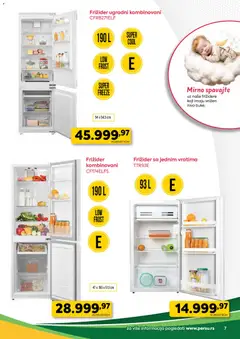 PerSu katalog Vivax - pregled PerSu kataloga - važi od 12.12.2025 | Strana: 7 | Proizvode: Frižider