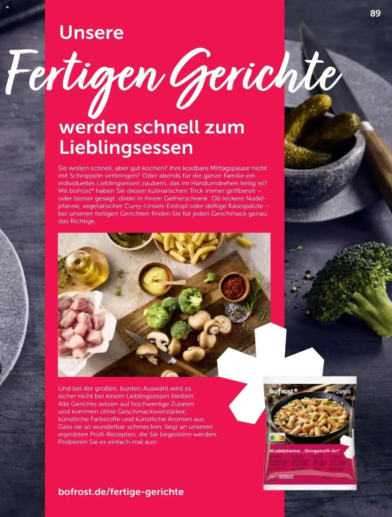 Bofrost Katalog – gültig ab 07.09.2025 | Seite: 89