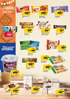 Podunavlje katalog - pregled Podunavlje kataloga - važi od 25.02.2026 | Strana: 8 | Proizvode: Bombone, Kroasan, Čokolada, Napolitanke