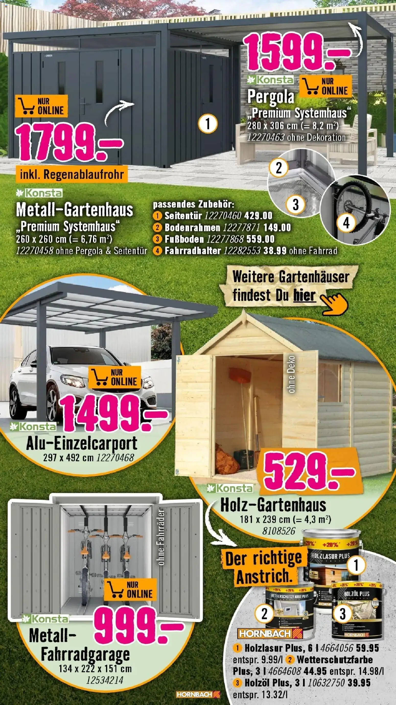 Hornbach Ran ans Projekt. Es ist schon Pflanzzeit. – gültig ab 10.03.2026 | Seite: 23