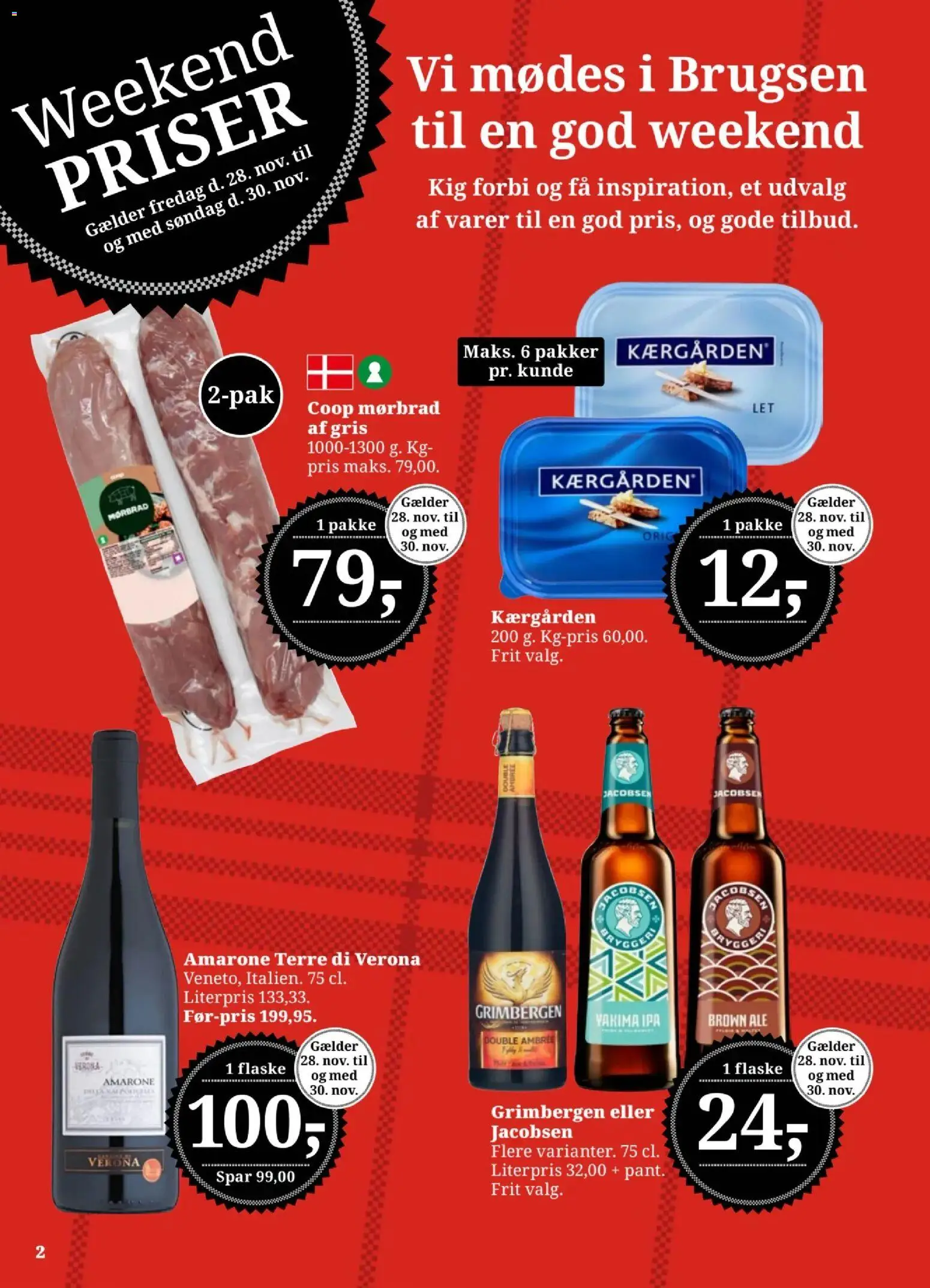 Dagli'Brugsen tilbudsavis – gyldig fra 21.11.2025 | Side: 2