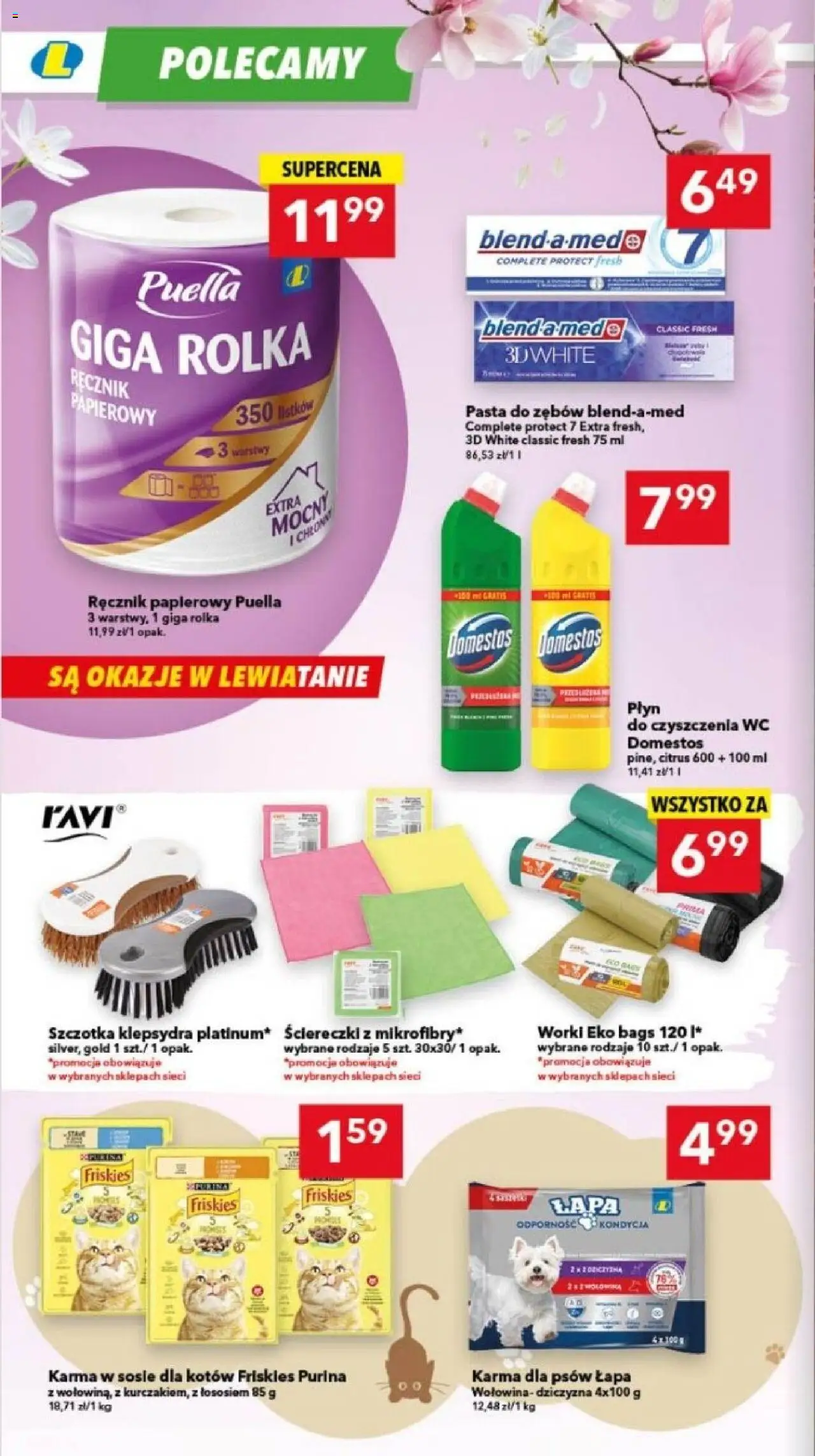 Lewiatan gazetka - Bydgoszcz od 23.10.2025 | Strona: 14 | Produkty: Domestos, Szczotka, Wołowina, Pasta do zębów