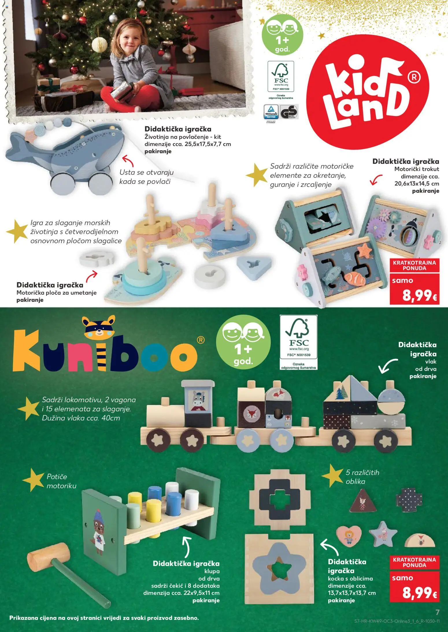 Kaufland HR akciós ujság - amely érvényes a következő dátumtól: 03.11.2025 | Oldal: 7