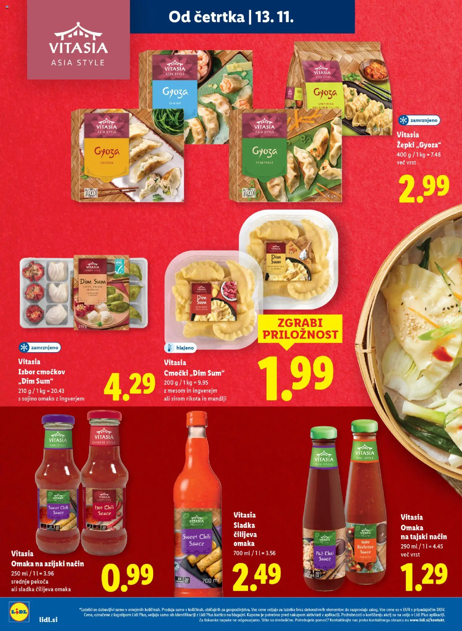 Novi Lidl katalog ponudbe – veljaven od 13.11.2025 | Stran: 24 | Izdelki: Mandlji, Omaka