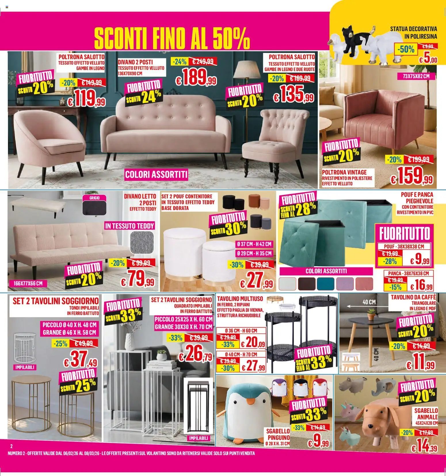 Volantino Satur del 06.02.2026 | Pagina: 2