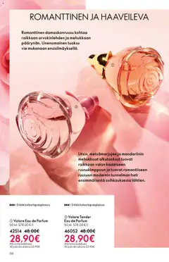 Oriflame-mainoslehti voimassa 08.10.2025 alkaen | Sivu: 66 | Tuotteet: Tuoksu