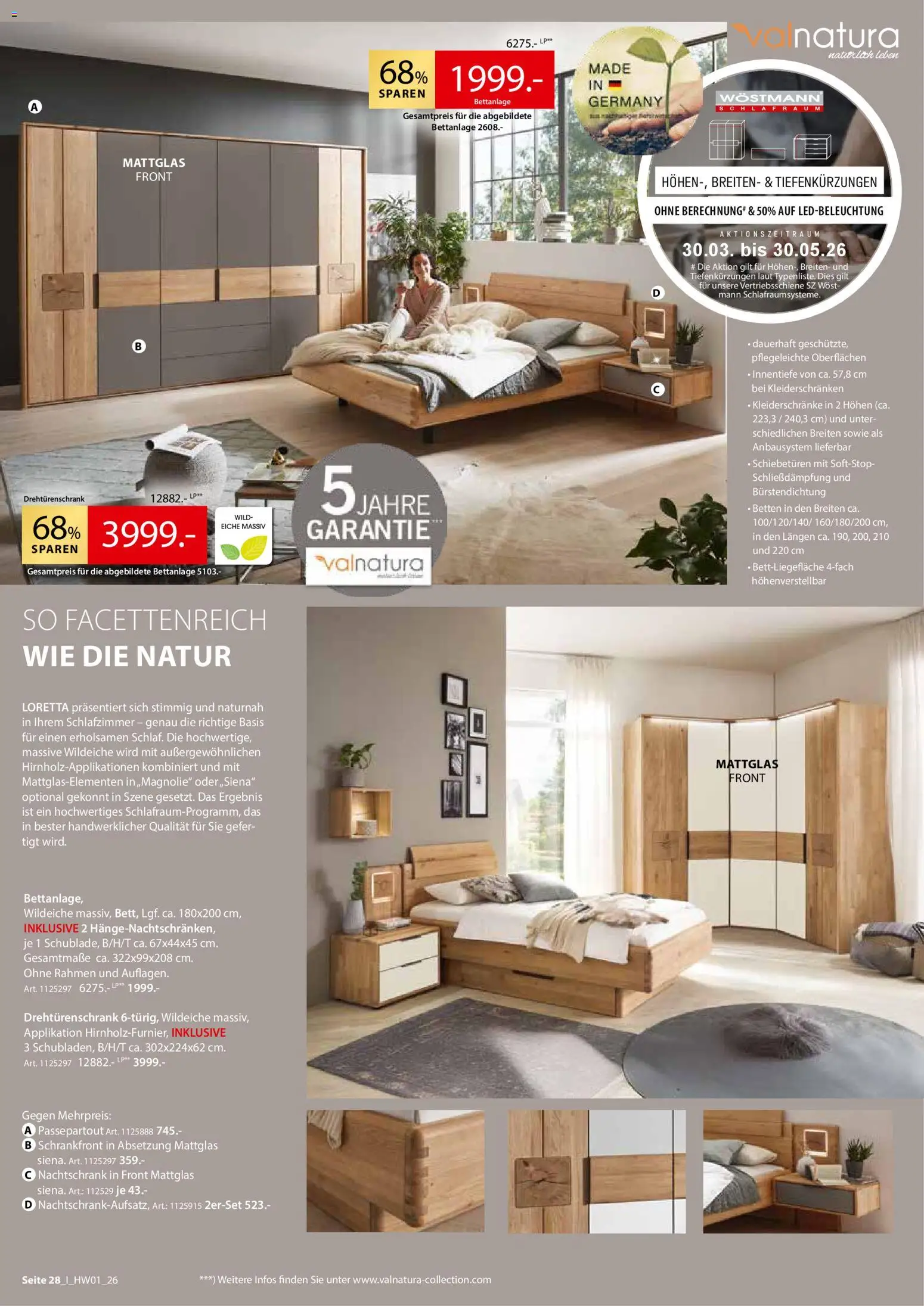 Zurbrüggen Hochwert Spezial – gültig ab 27.03.2026 | Seite: 28 | Produkte: Drehtürenschrank