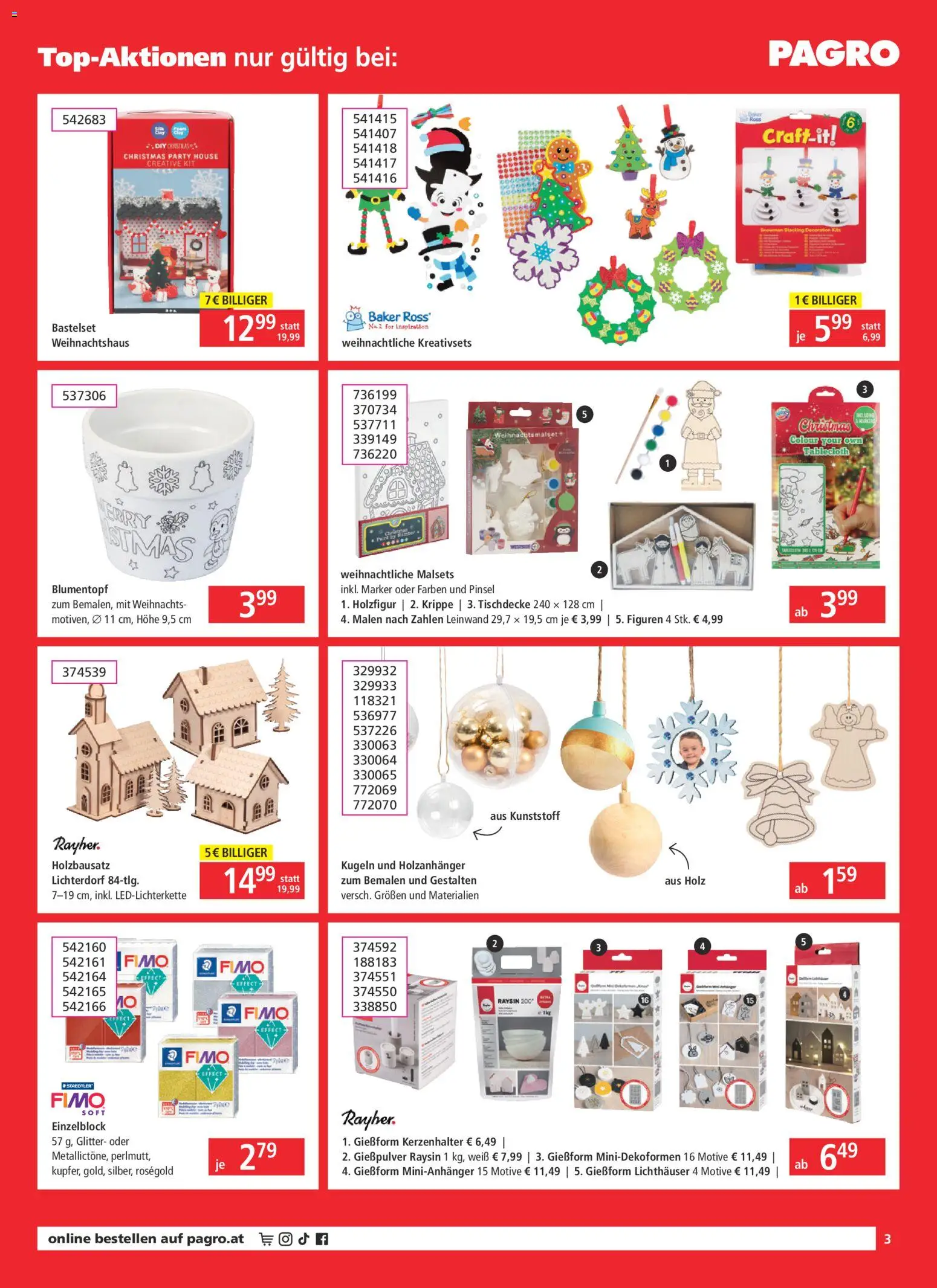 Libro Flugblatt gültig ab 06.11.2025 | Seite: 3 | Produkte: Blumentopf, Pinsel