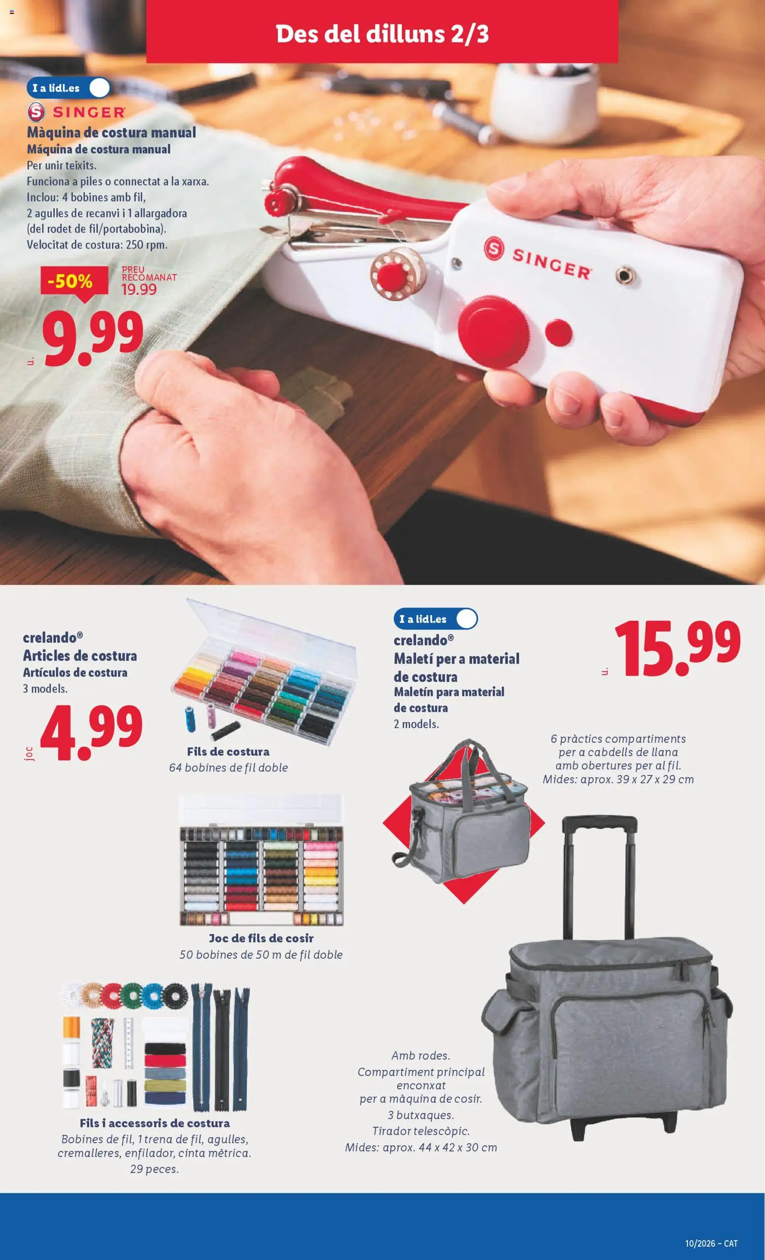 Lidl folleto de bazar │ válido desde el 02.03.2026 | Página: 13