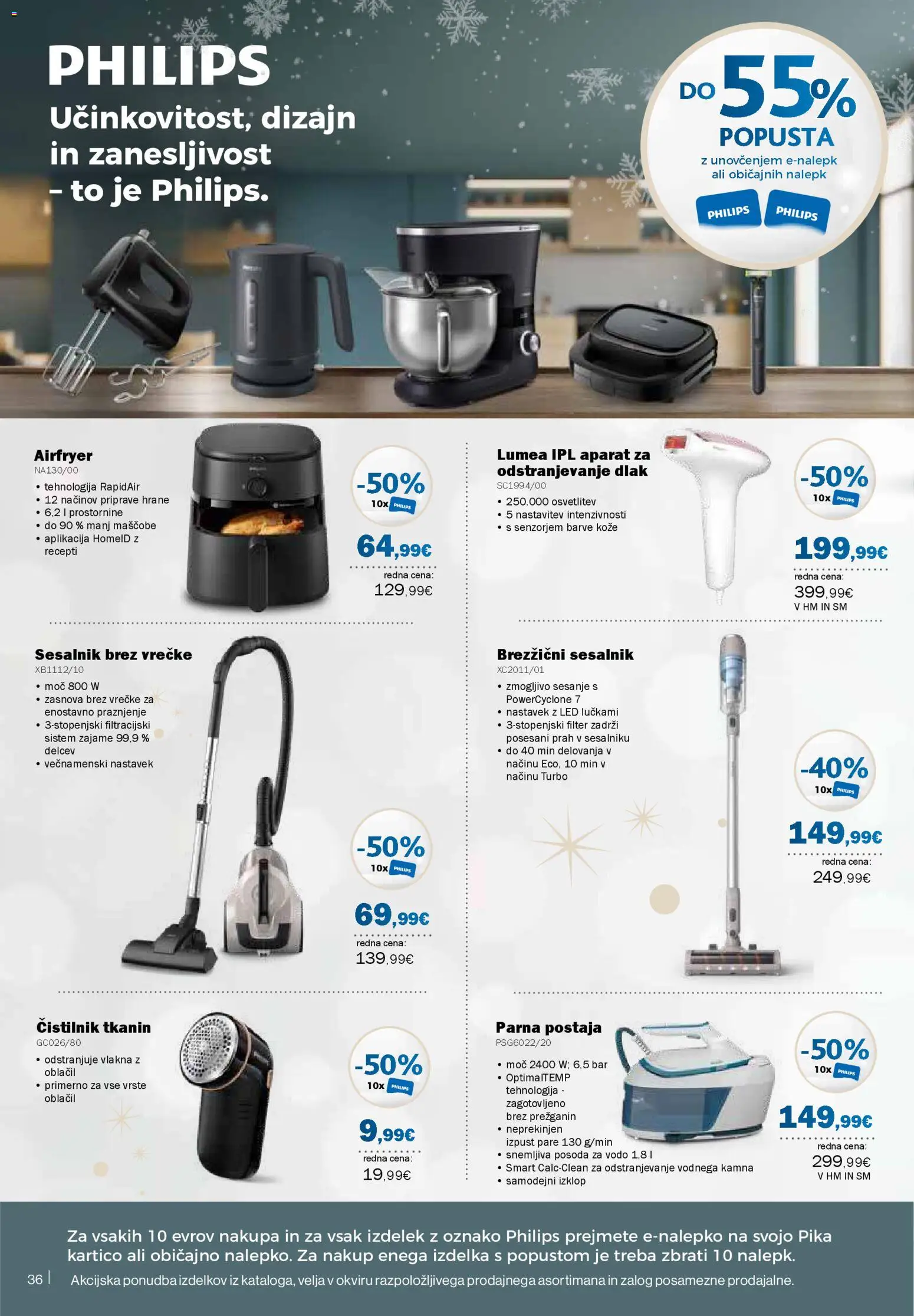 Novi Mercator katalog ponudbe – veljaven od 08.01.2026 | Stran: 36 | Izdelki: Sesalnik, Generator