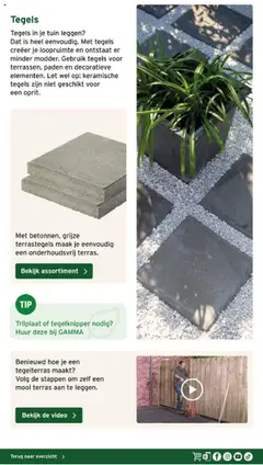 GAMMA - Tuin Magazine Najaar - Voorbeeld van een folder van GAMMA, geldig van 01.01.2025 | Pagina: 26