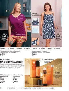 Pogląd oferty "Avon Katalog 3 2026" - ważna od 01.03.2026 | Strona: 136 | Produkty: Piżama, Imbir, Mięta