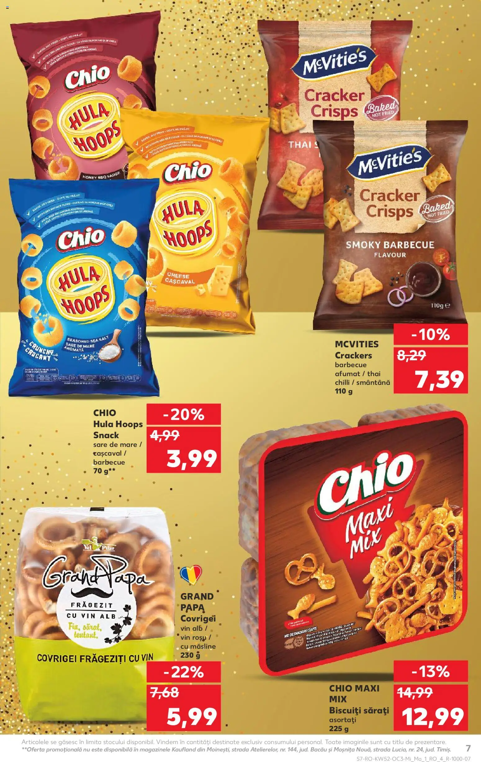 Noul catalog Kaufland – valabil de la 24.12.2025 | Pagină: 7 | Produse: Chilli, Cașcaval, Vin, Sare