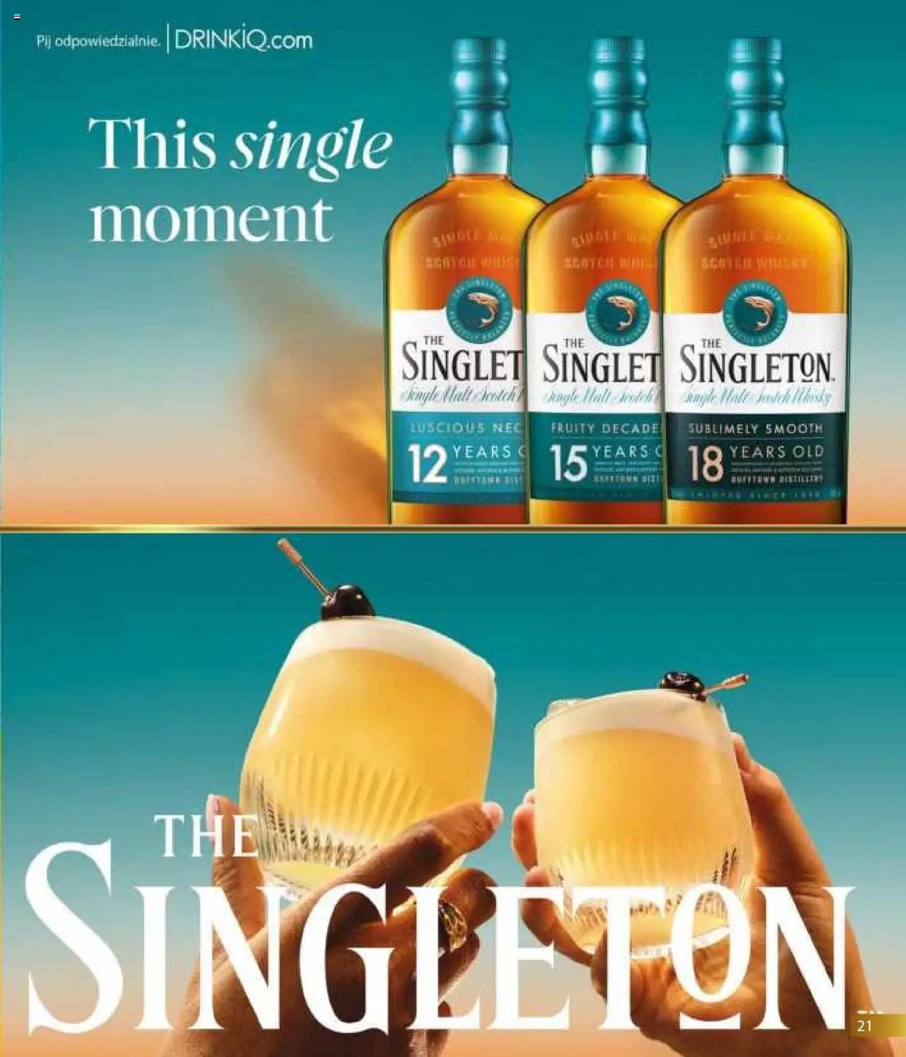 Eurocash Gazetka - Horeca od 01.06.2025 | Strona: 21 | Produkty: Whisky Single Malt, Whisky