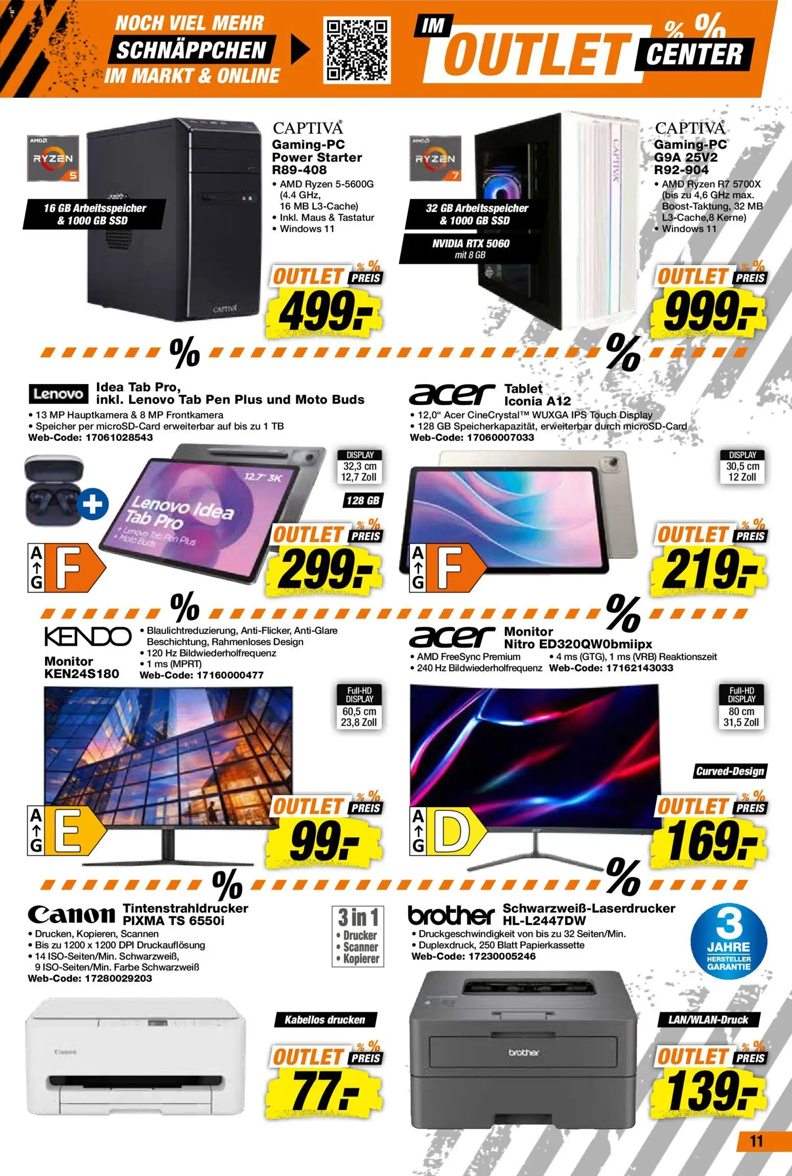 Expert Prospekt 	 – gültig ab 16.01.2026 | Seite: 11 | Produkte: Lenovo, Tablet, Monitor, Maus